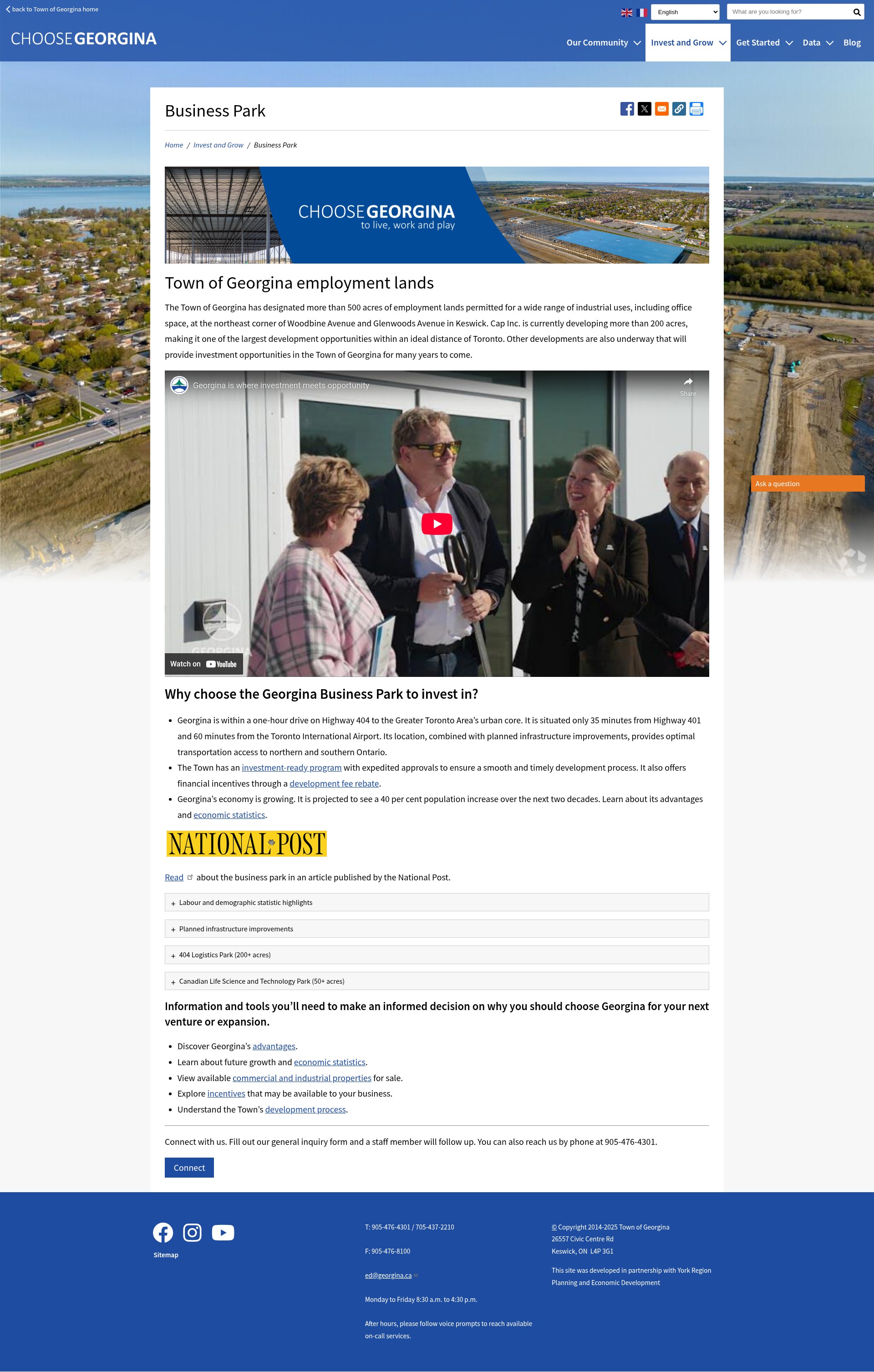 Landing Page