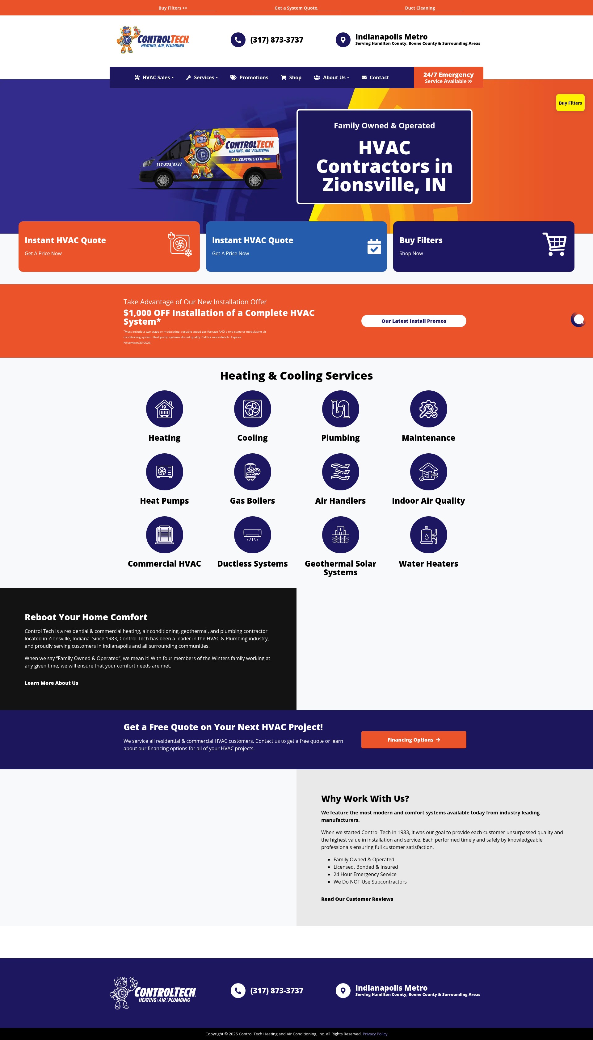 Landing Page