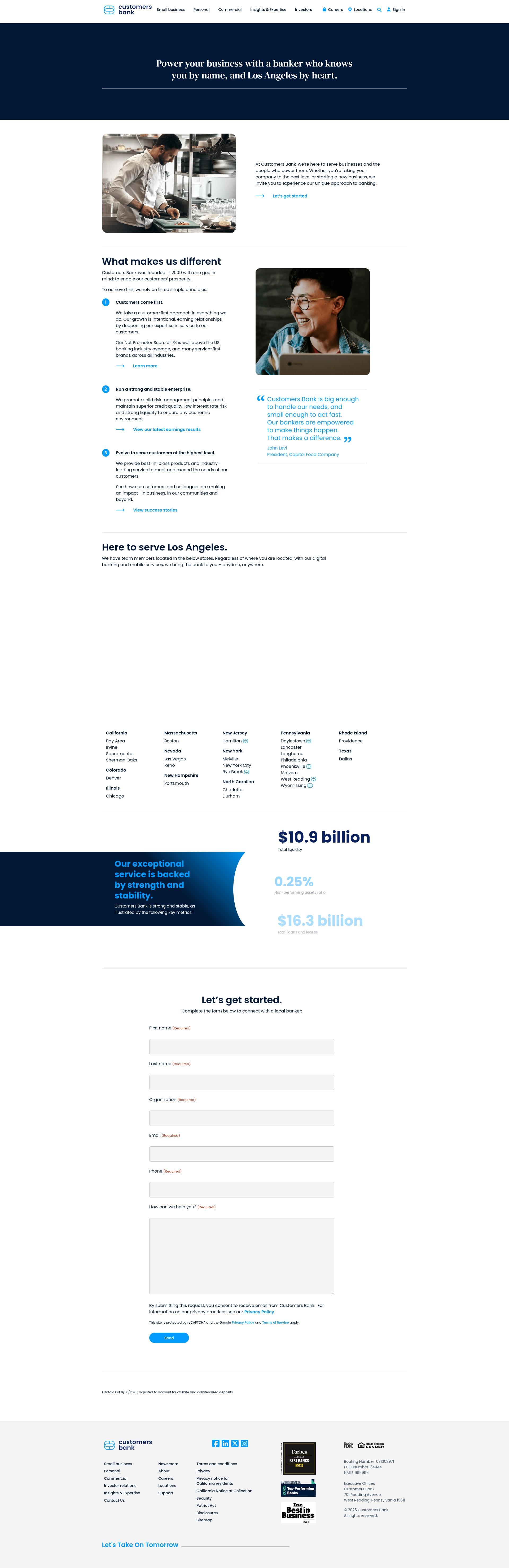 Landing Page