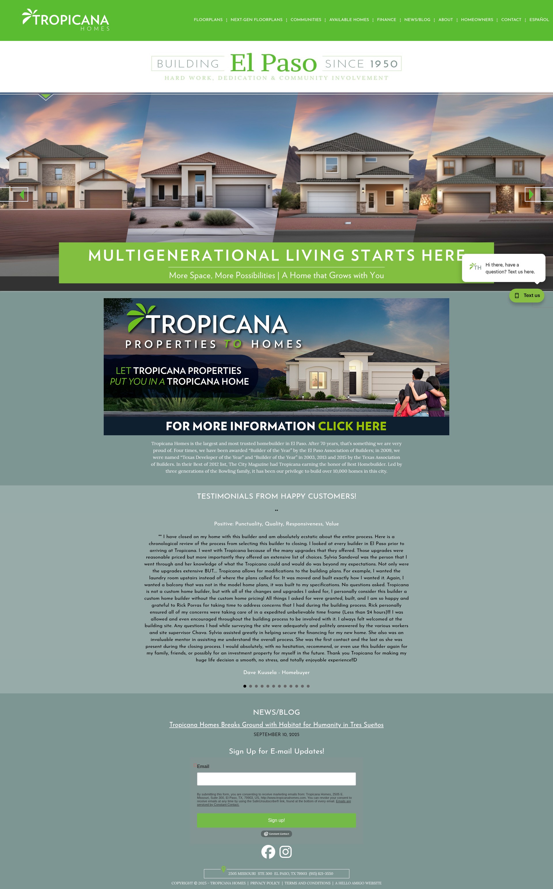 Landing Page