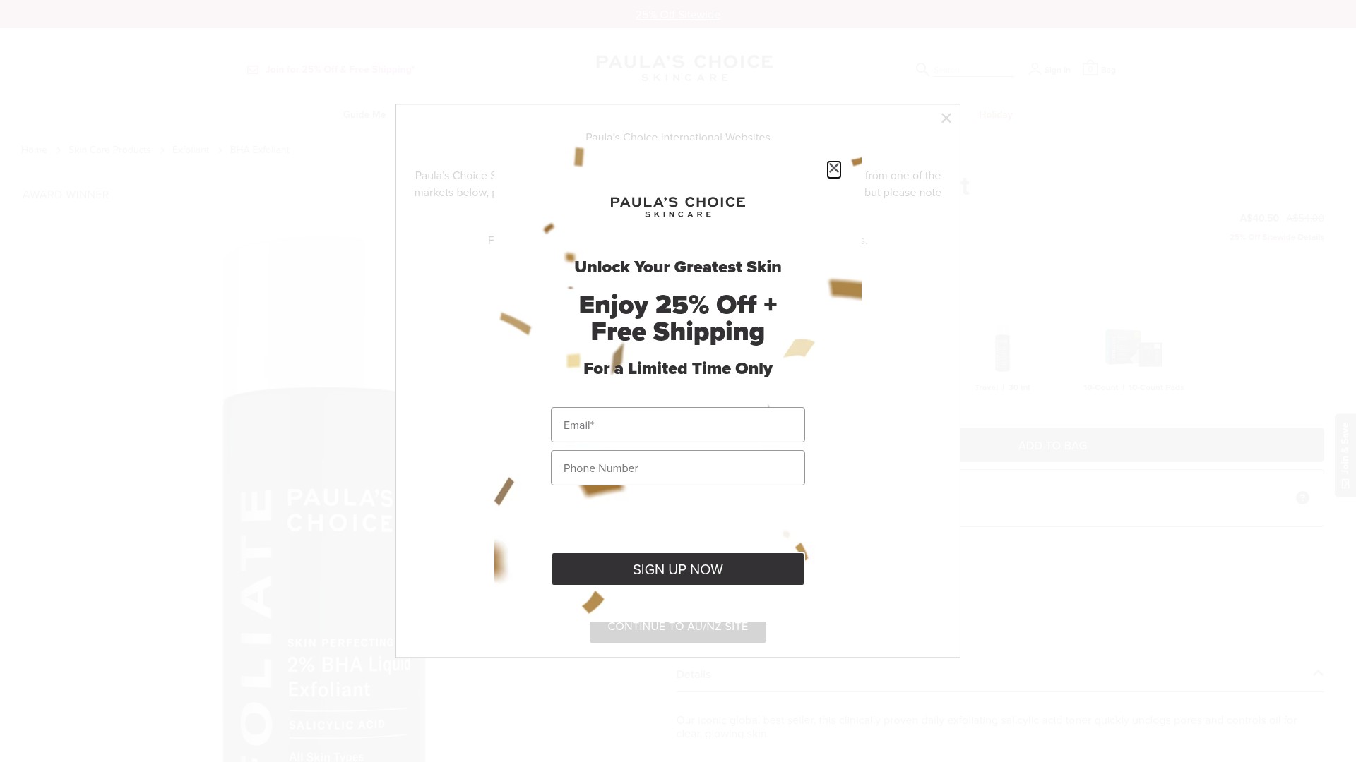 Landing Page