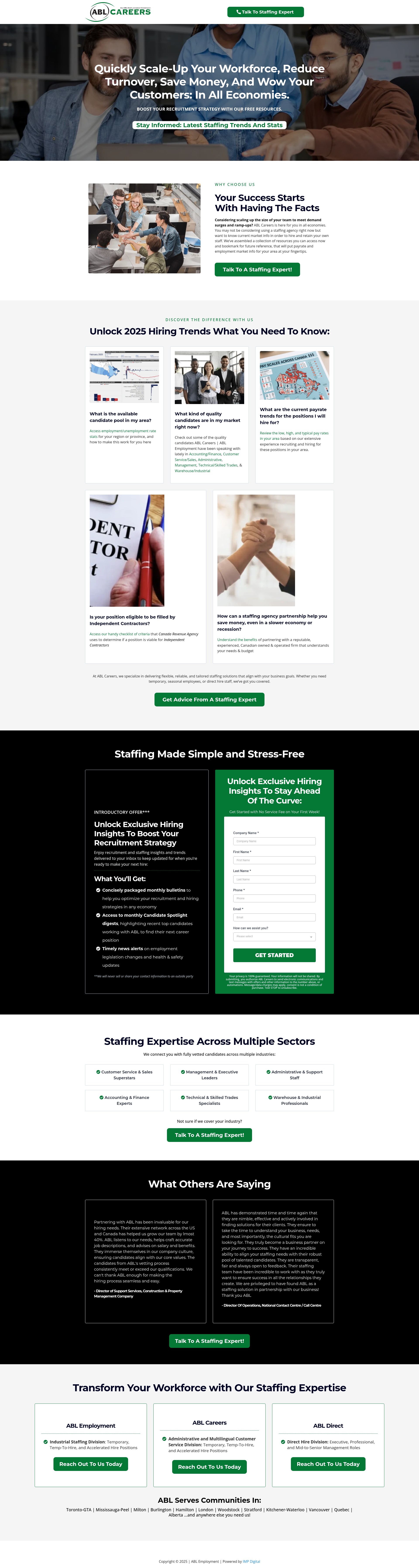 Landing Page