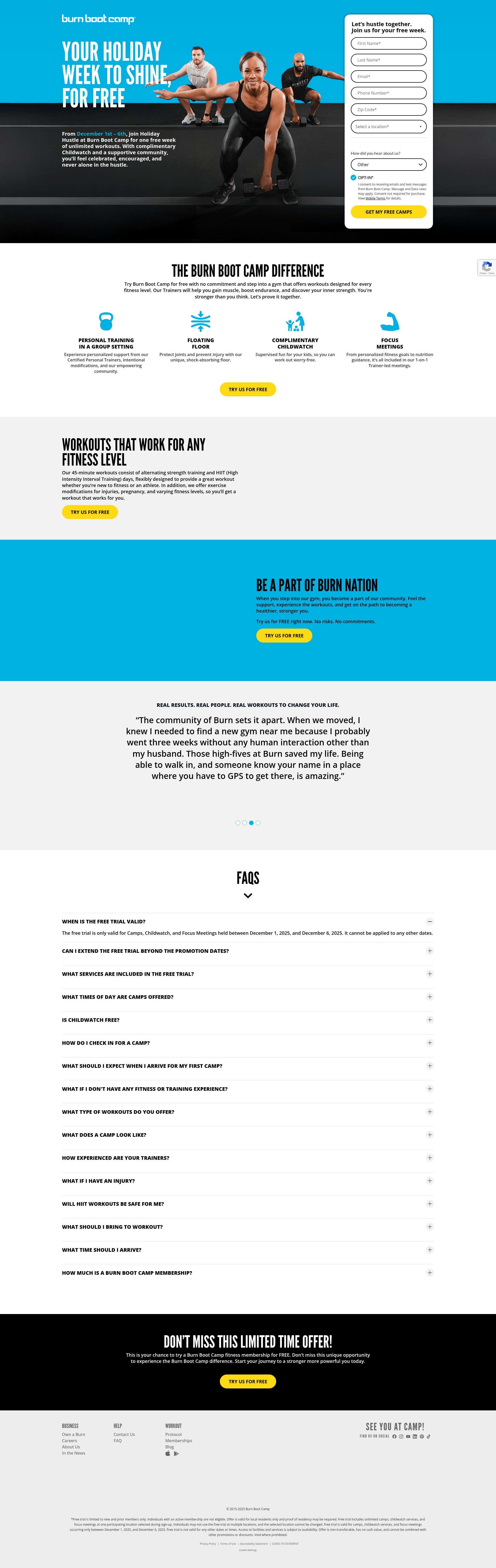 Landing Page