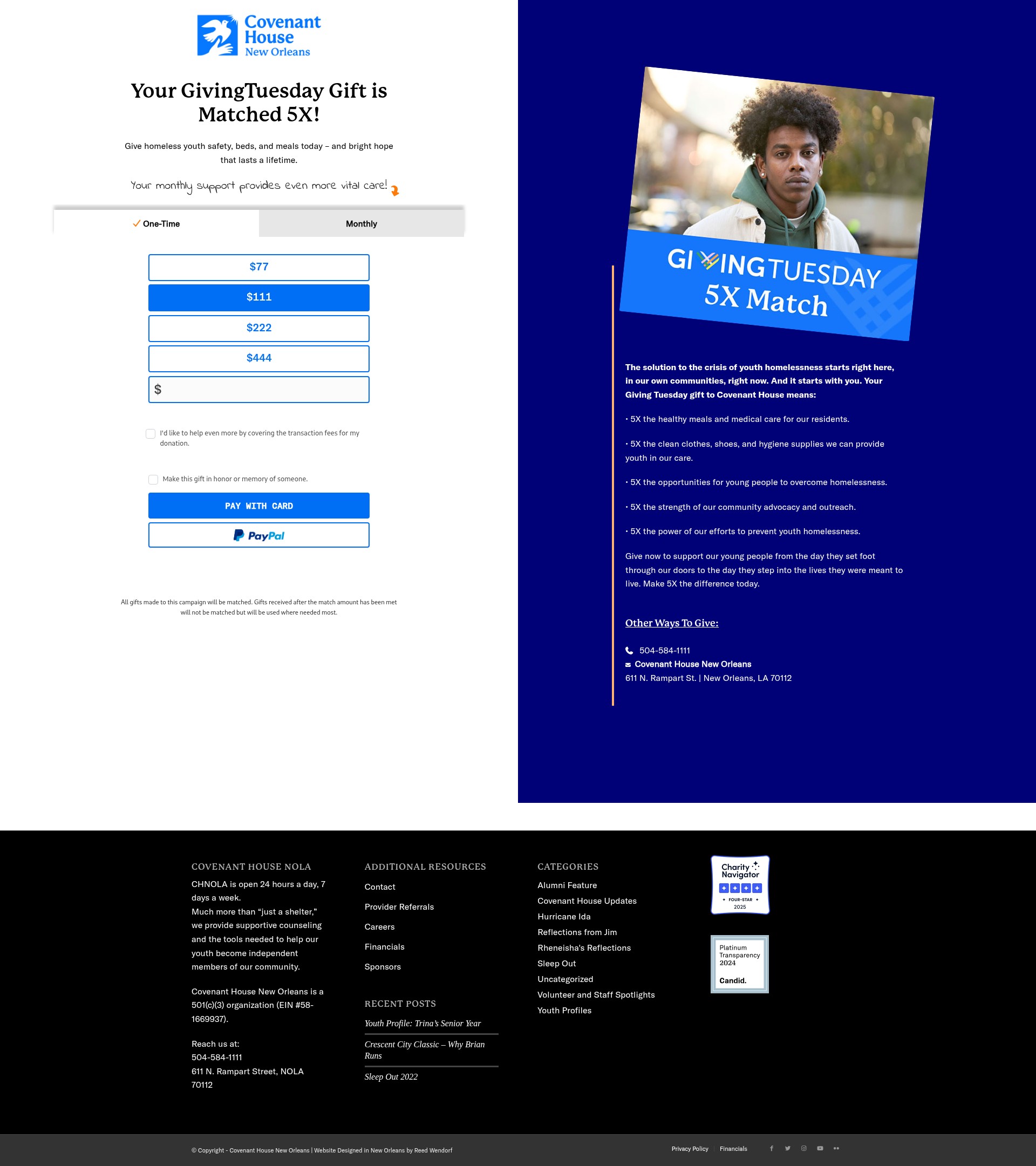 Landing Page