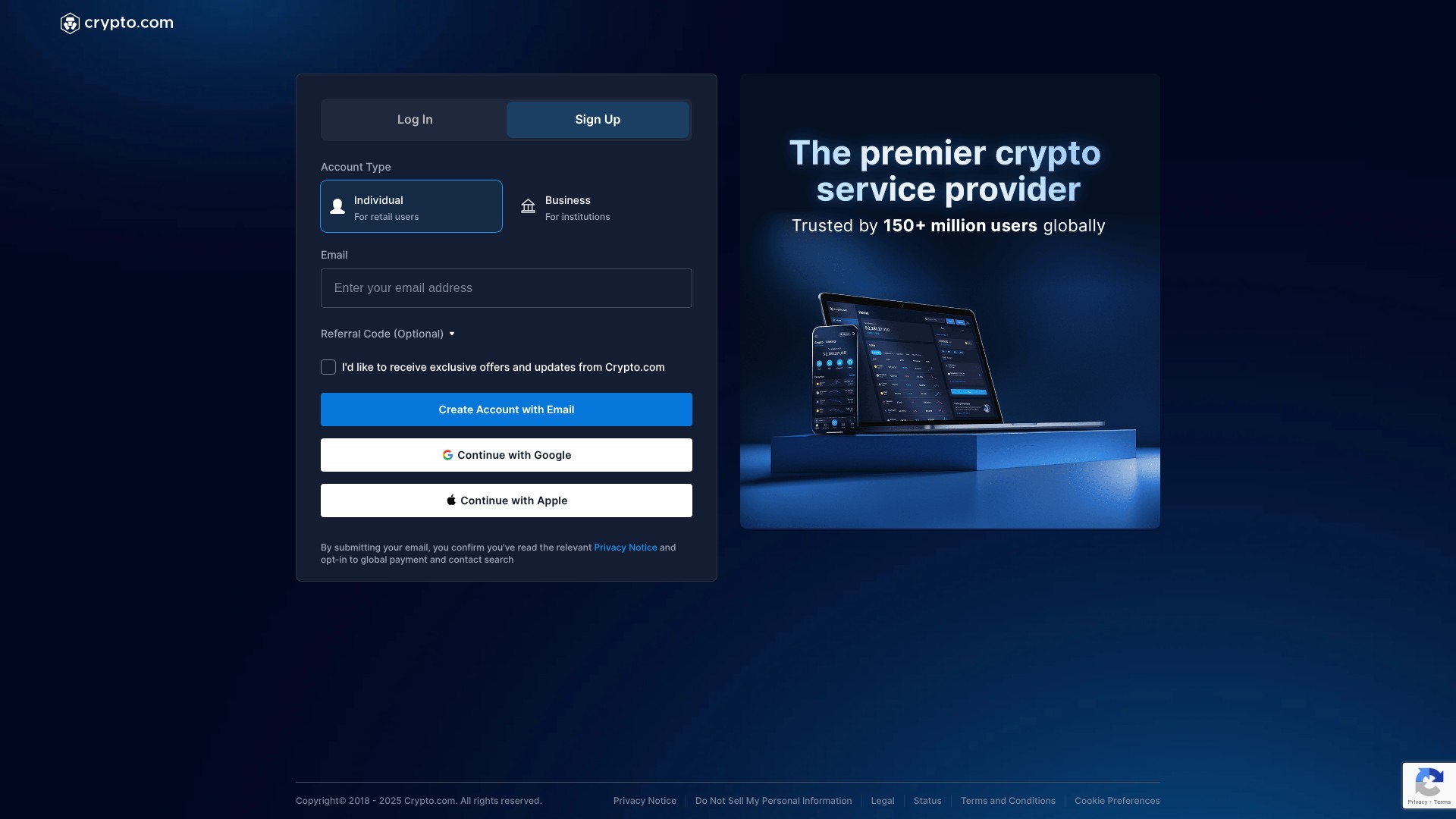 Landing Page