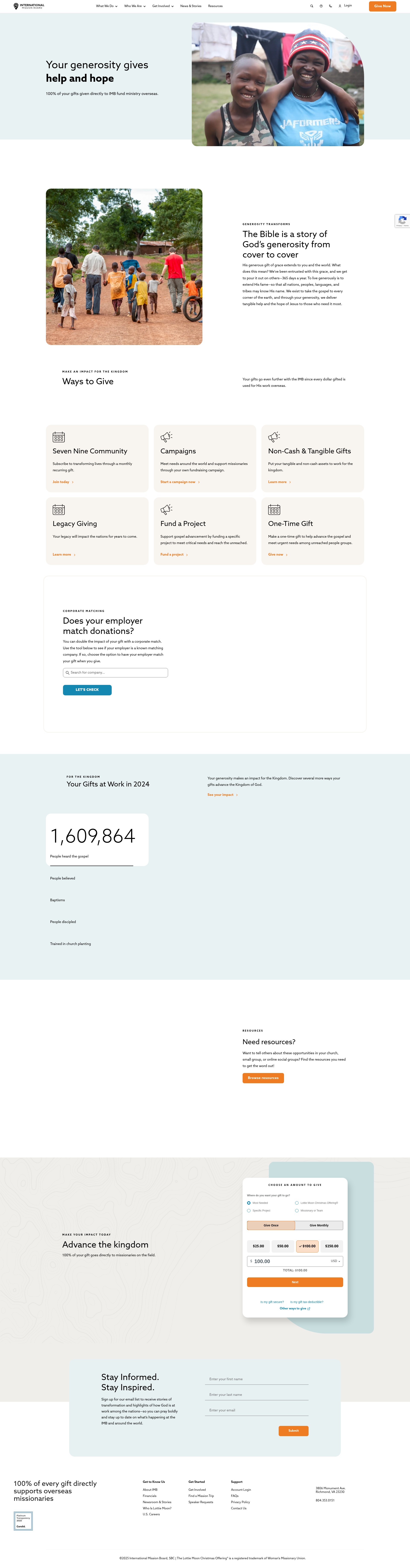 Landing Page