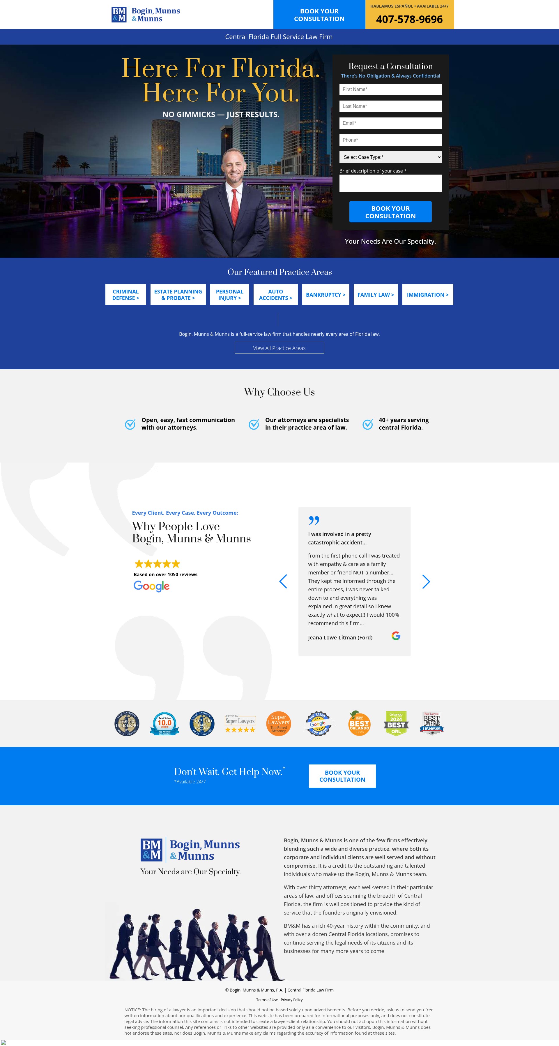 Landing Page