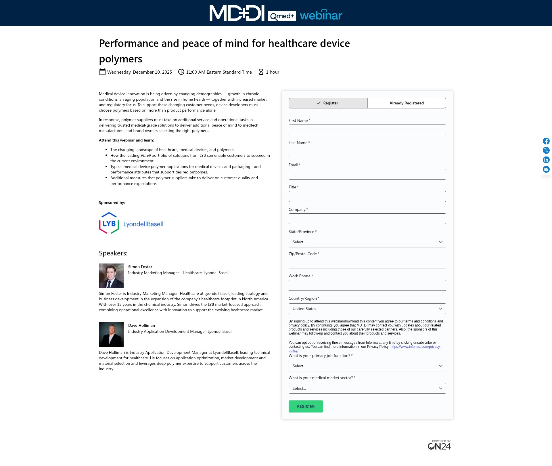Landing Page