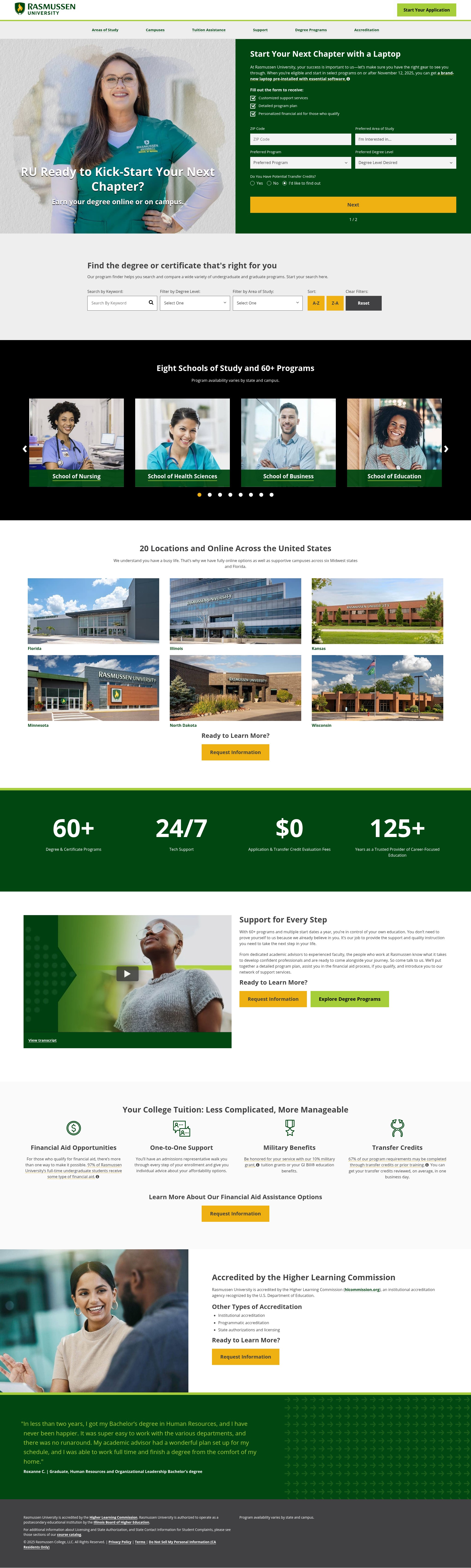 Landing Page