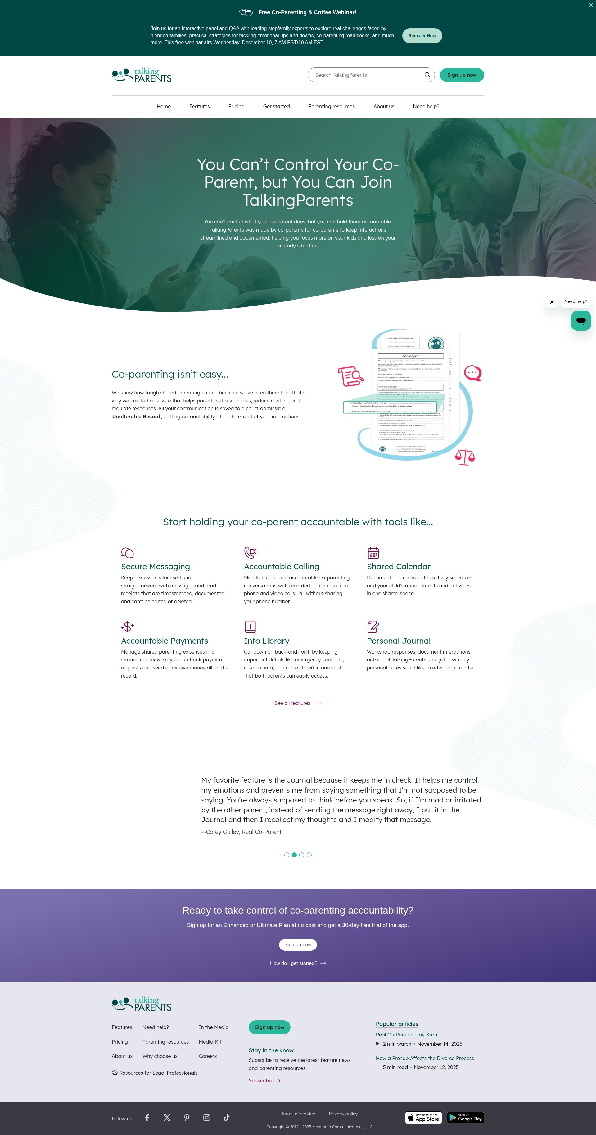 Landing Page