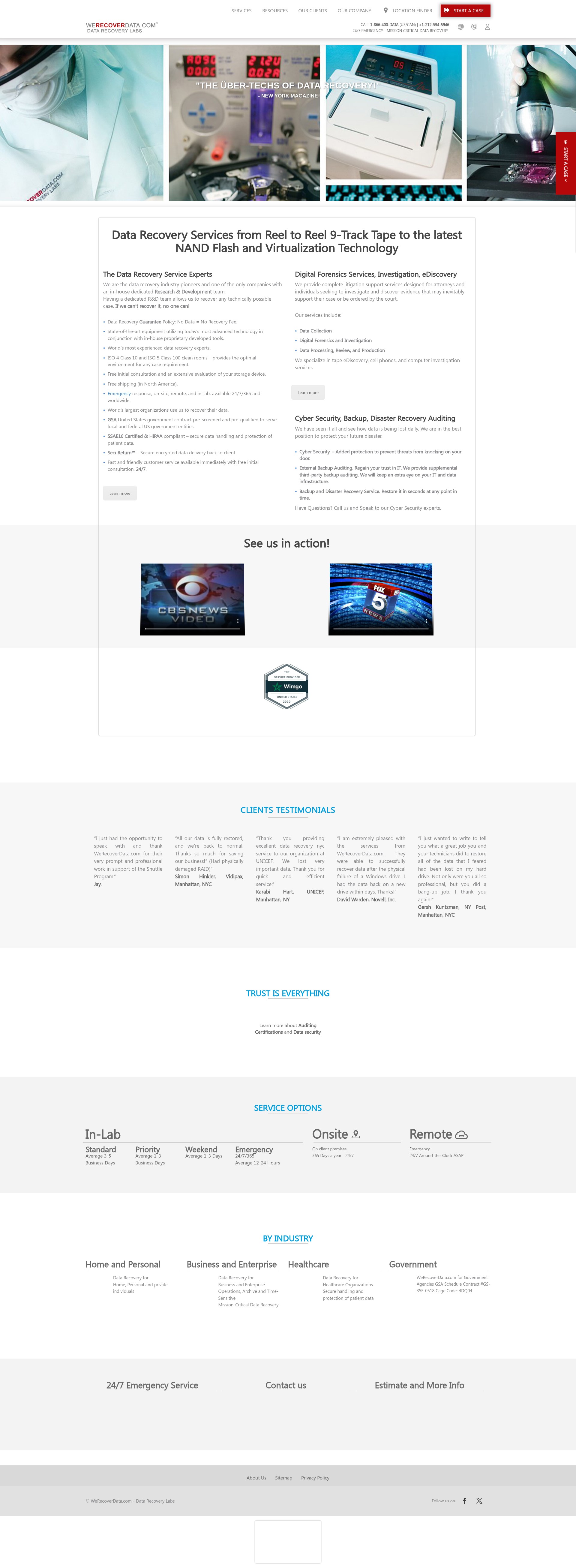 Landing Page