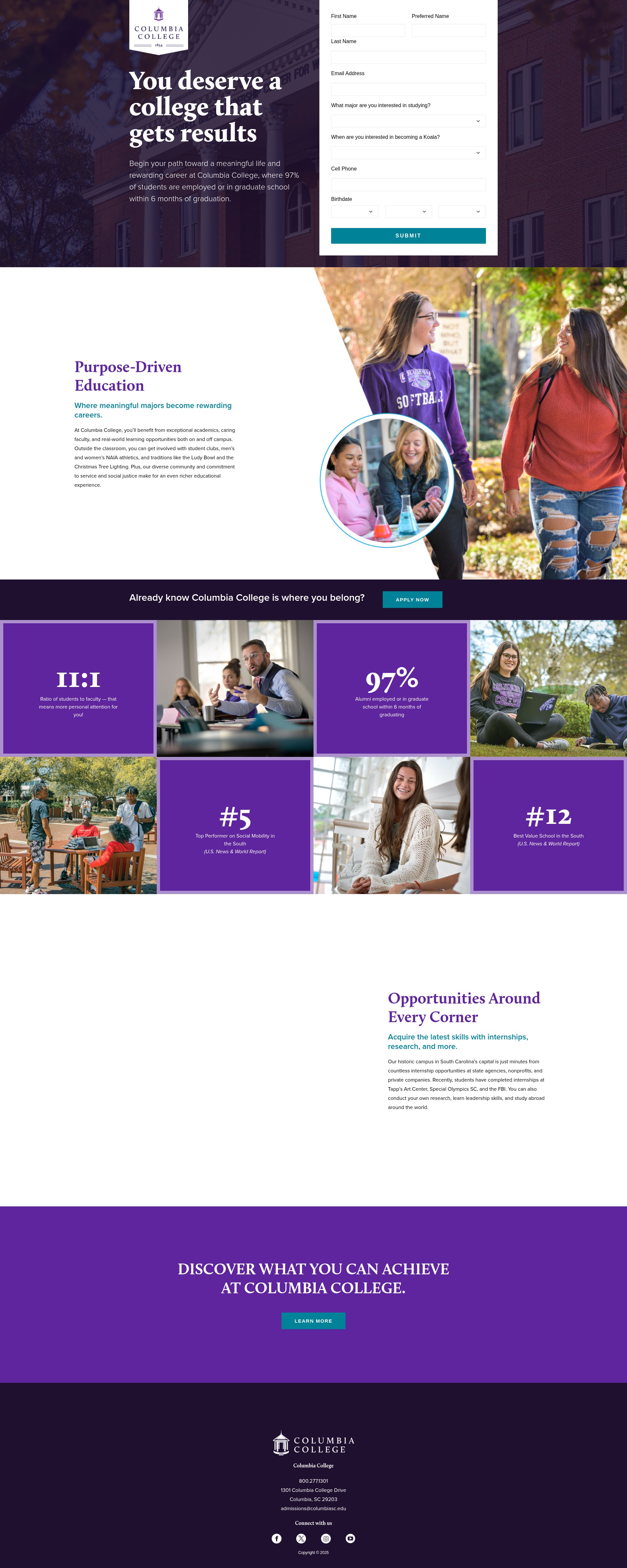 Landing Page