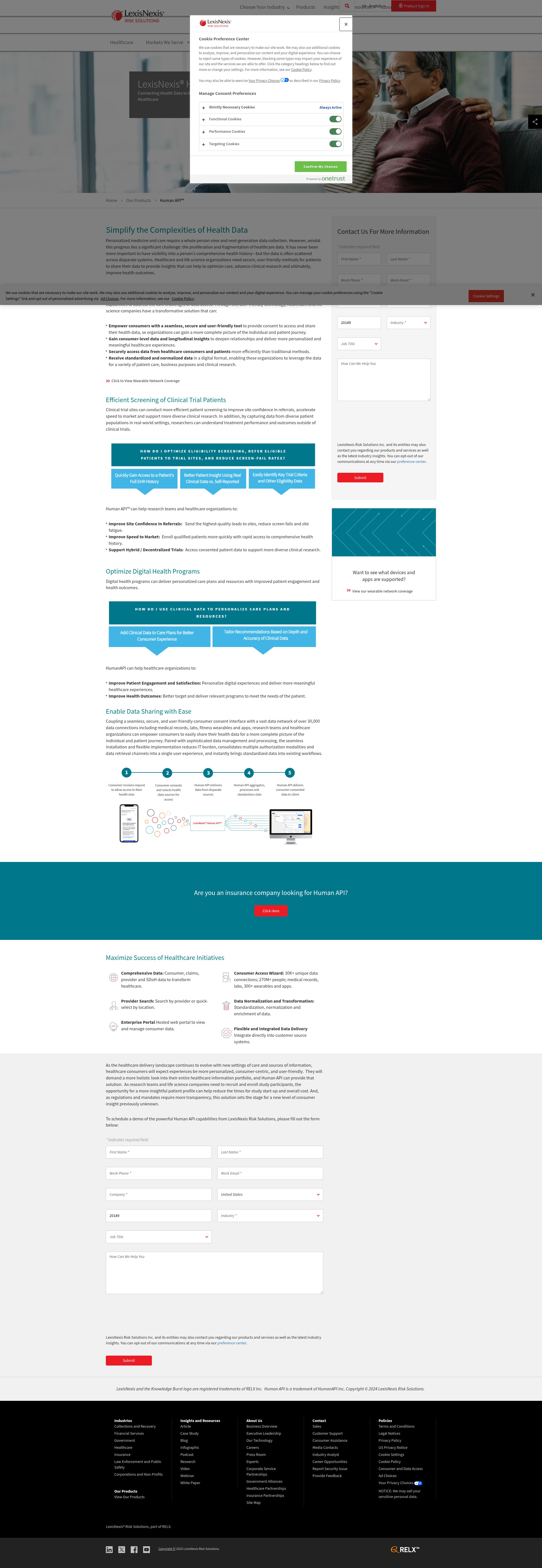 Landing Page