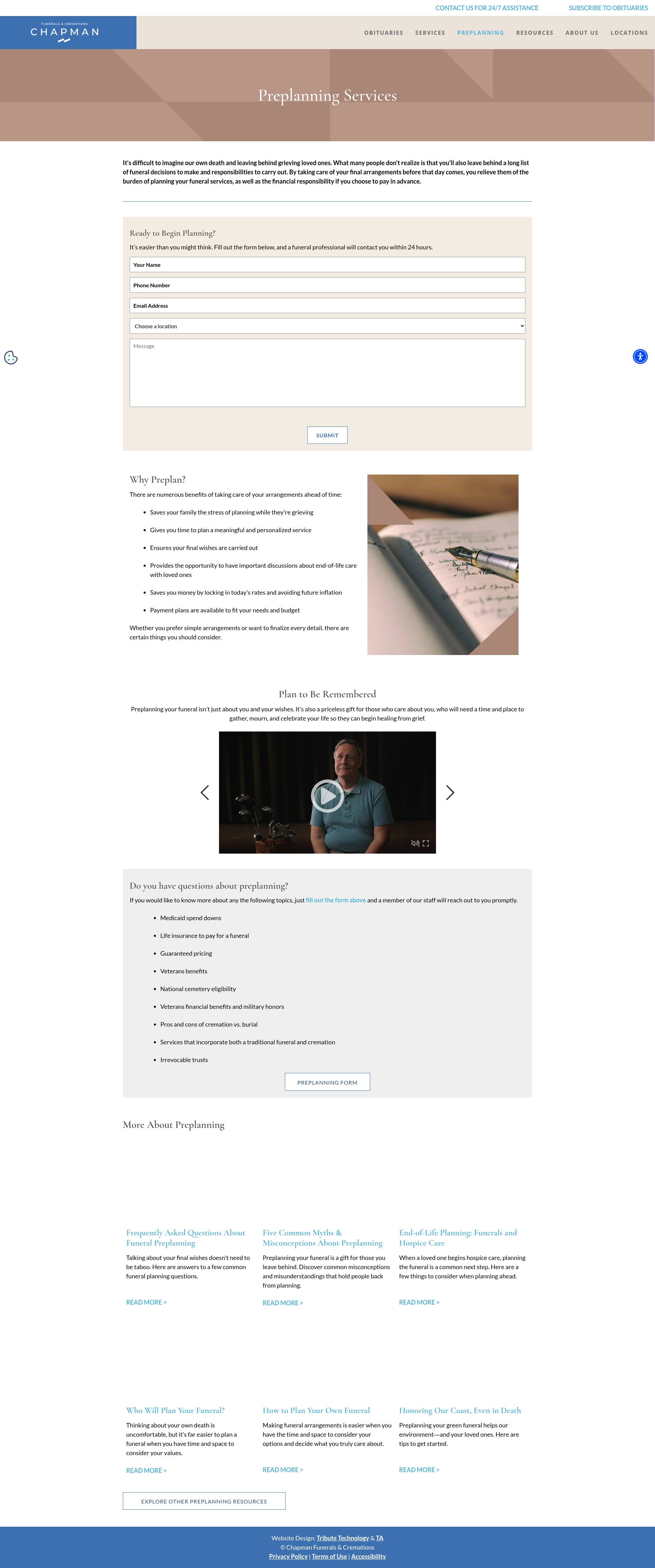 Landing Page