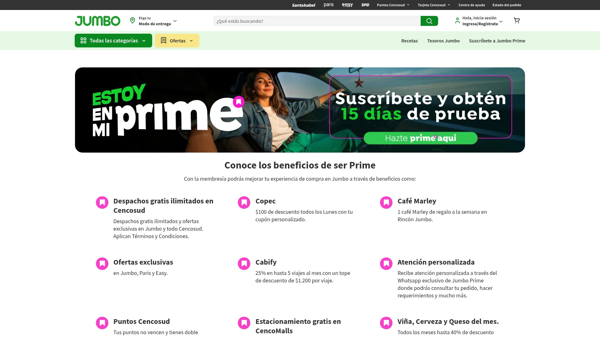 Landing Page