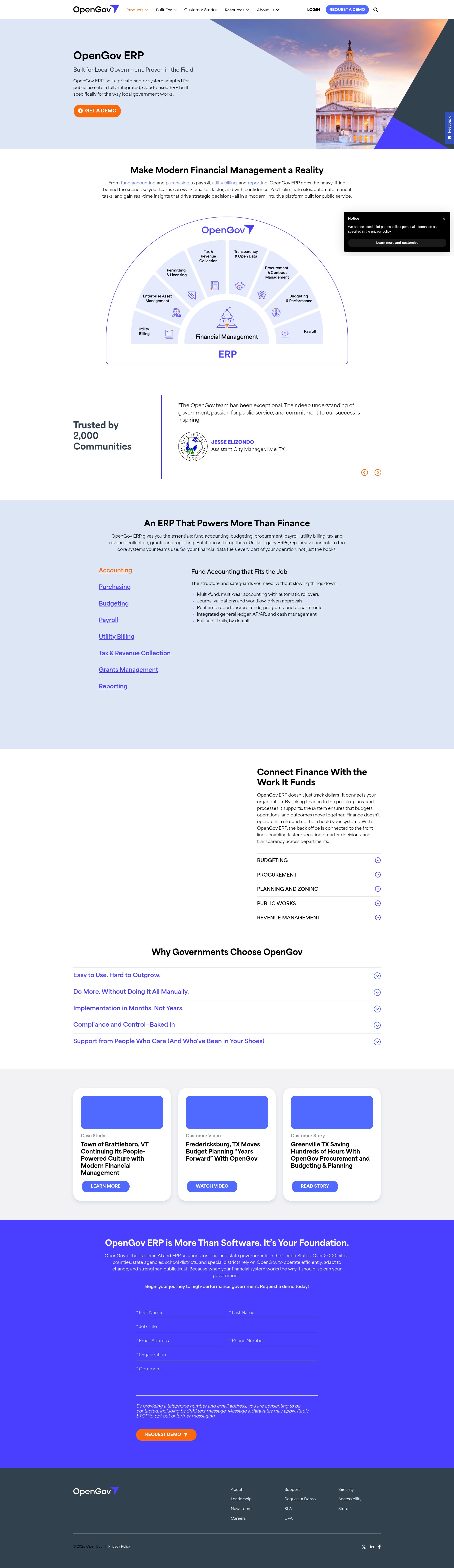 Landing Page