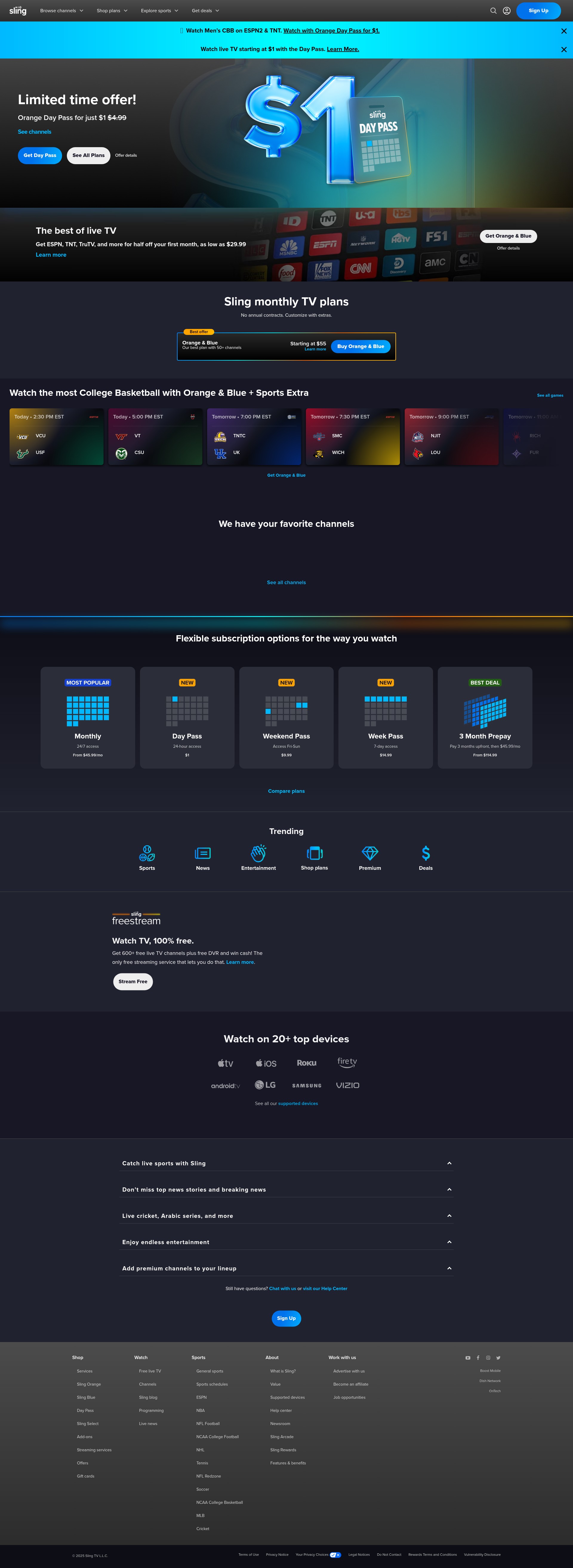 Landing Page
