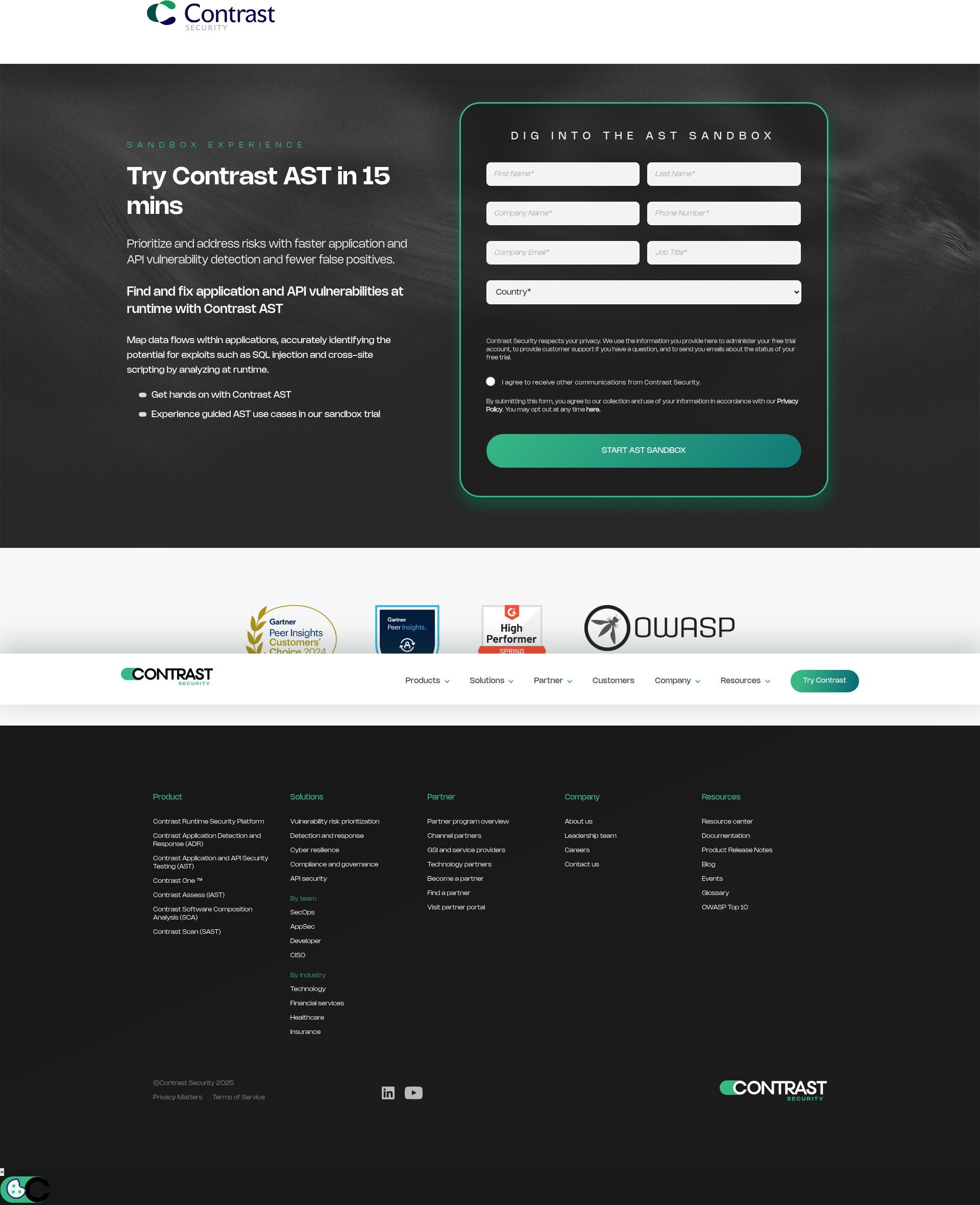 Landing Page