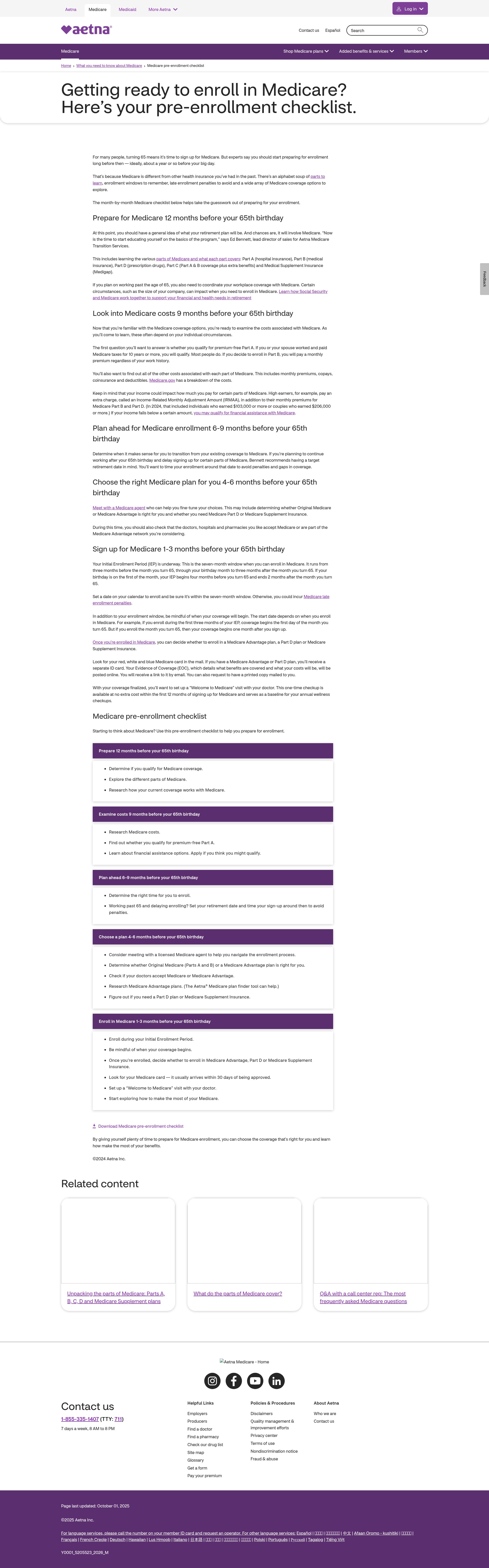 Landing Page