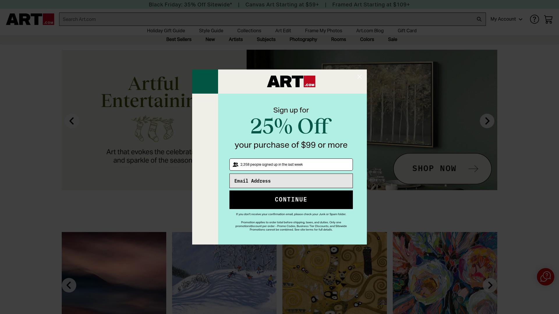 Landing Page