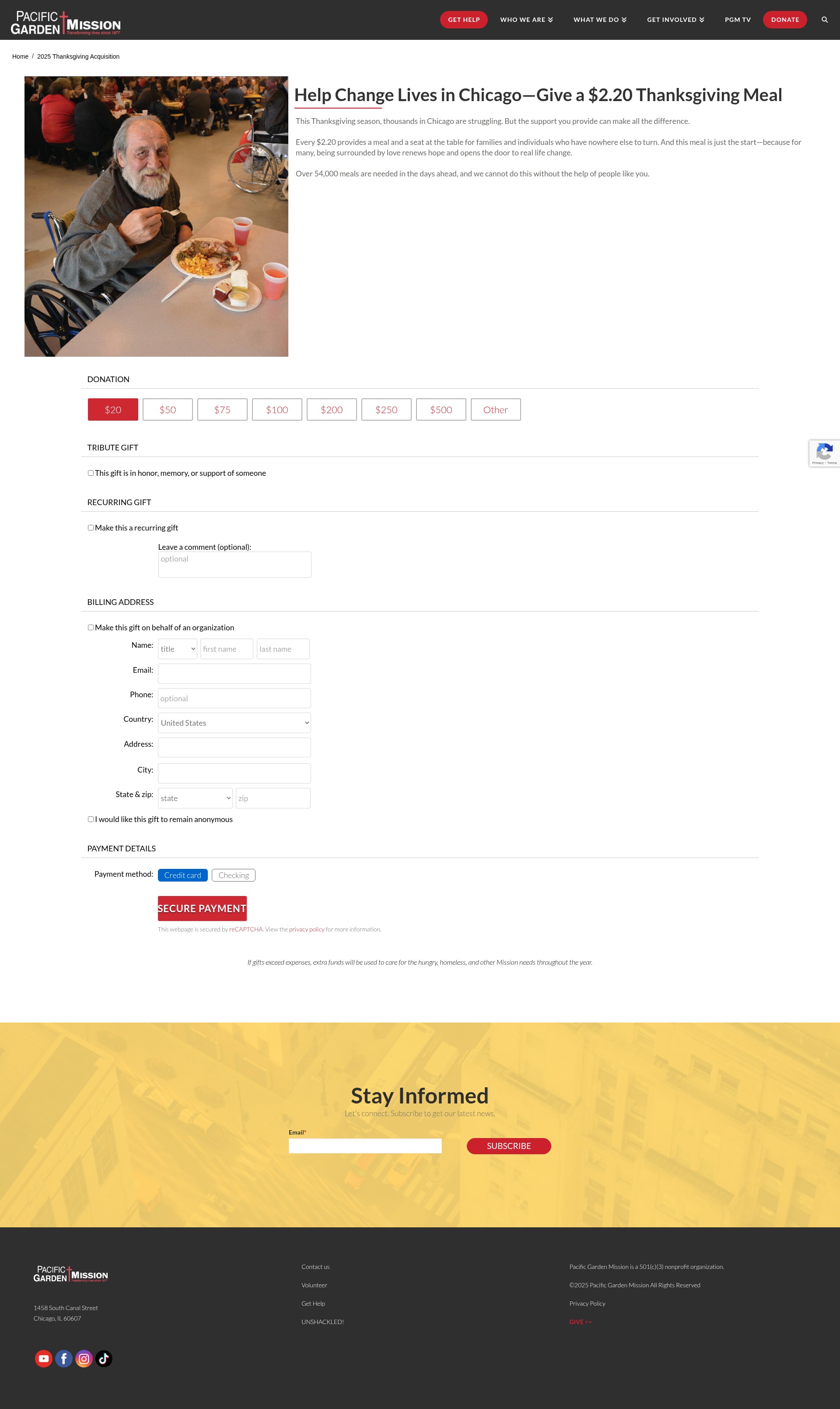 Landing Page
