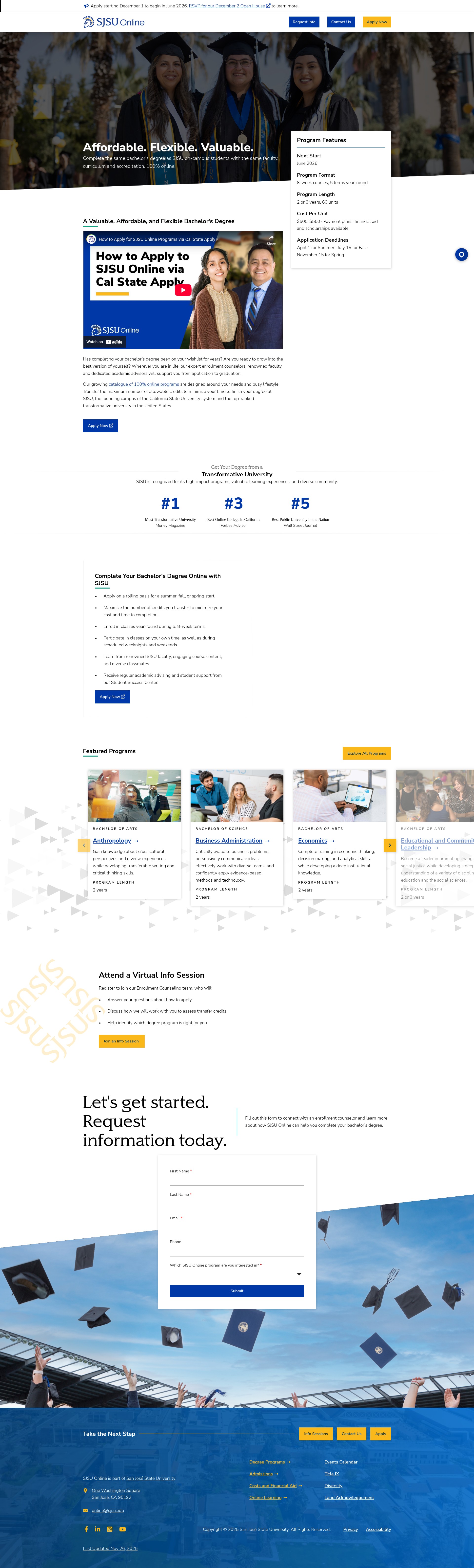 Landing Page