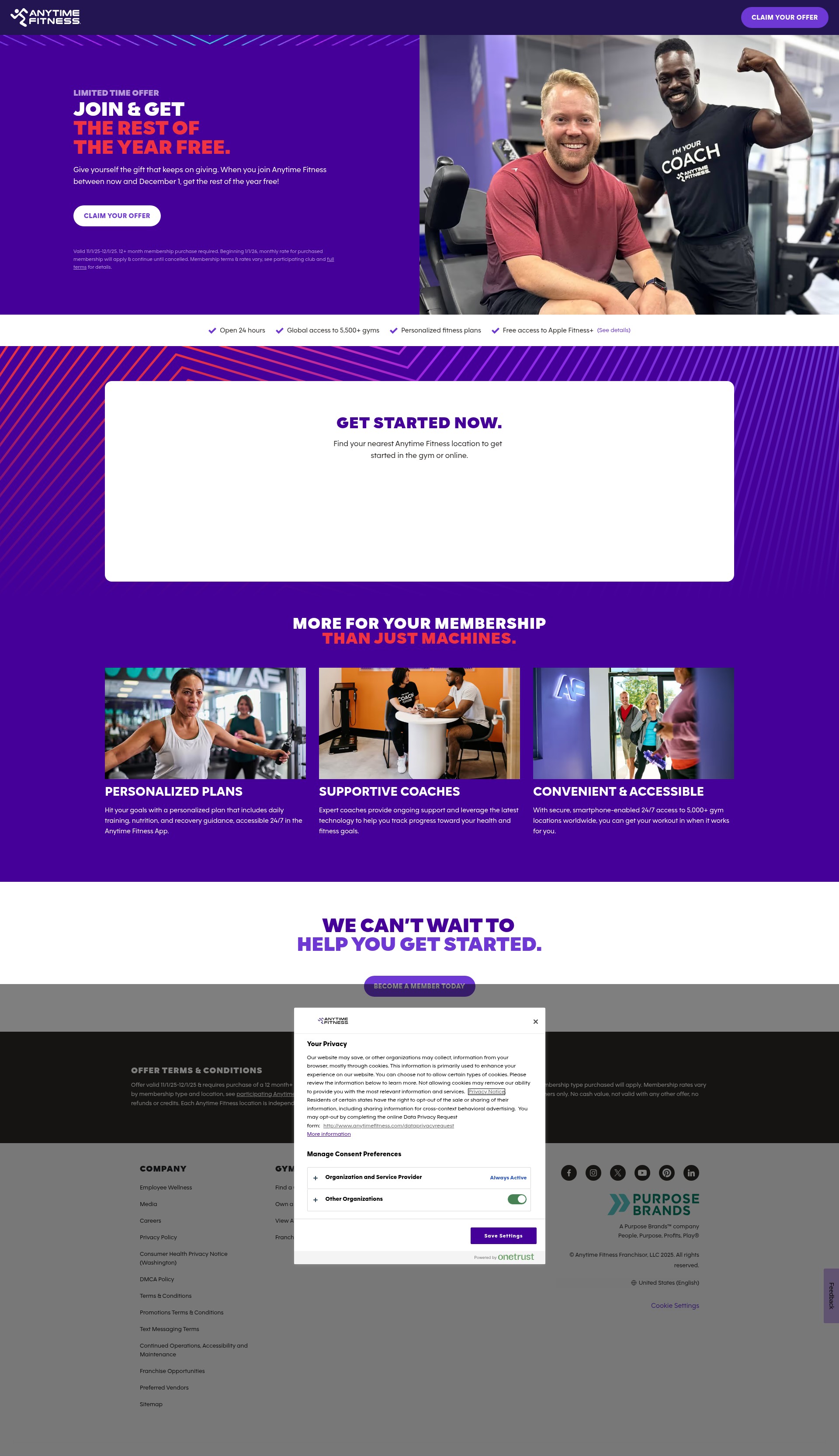 Landing Page