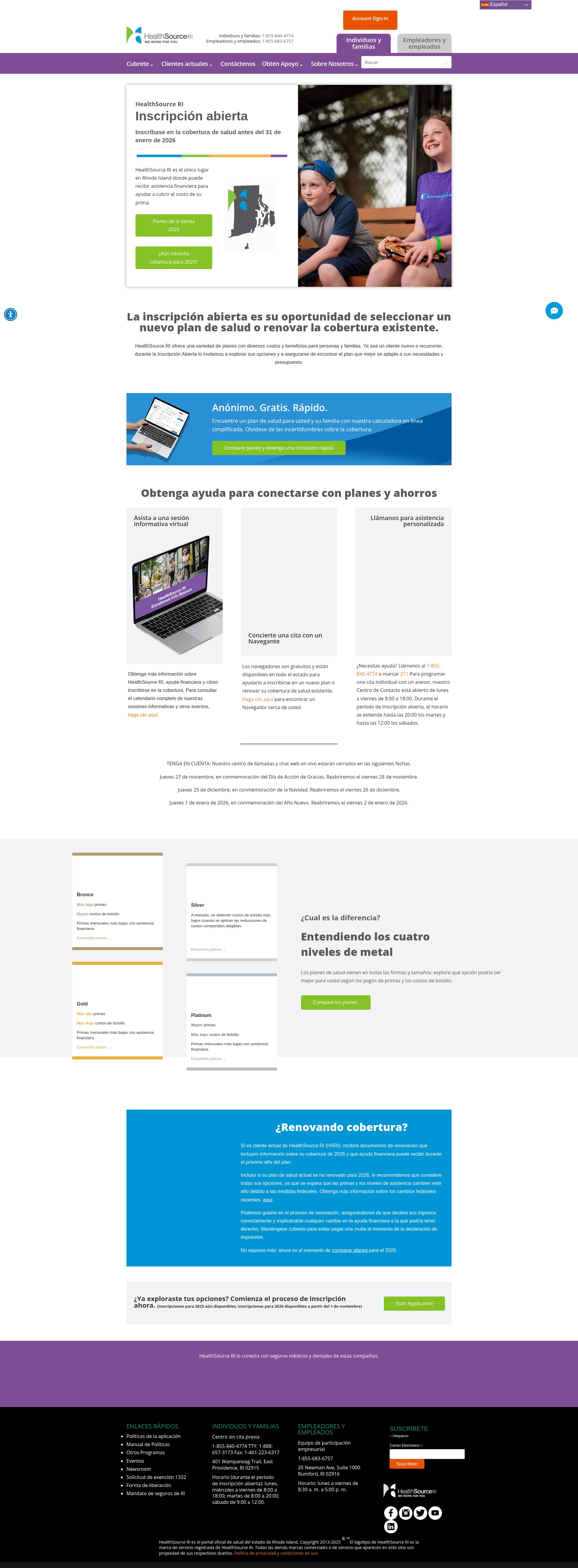 Landing Page