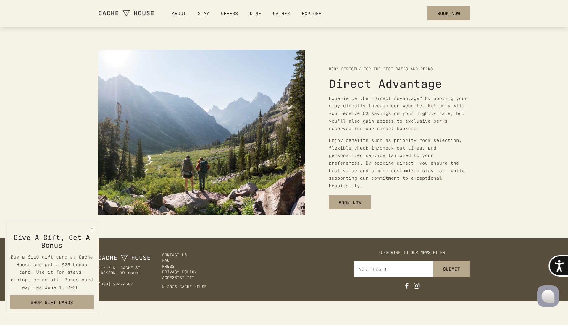 Landing Page