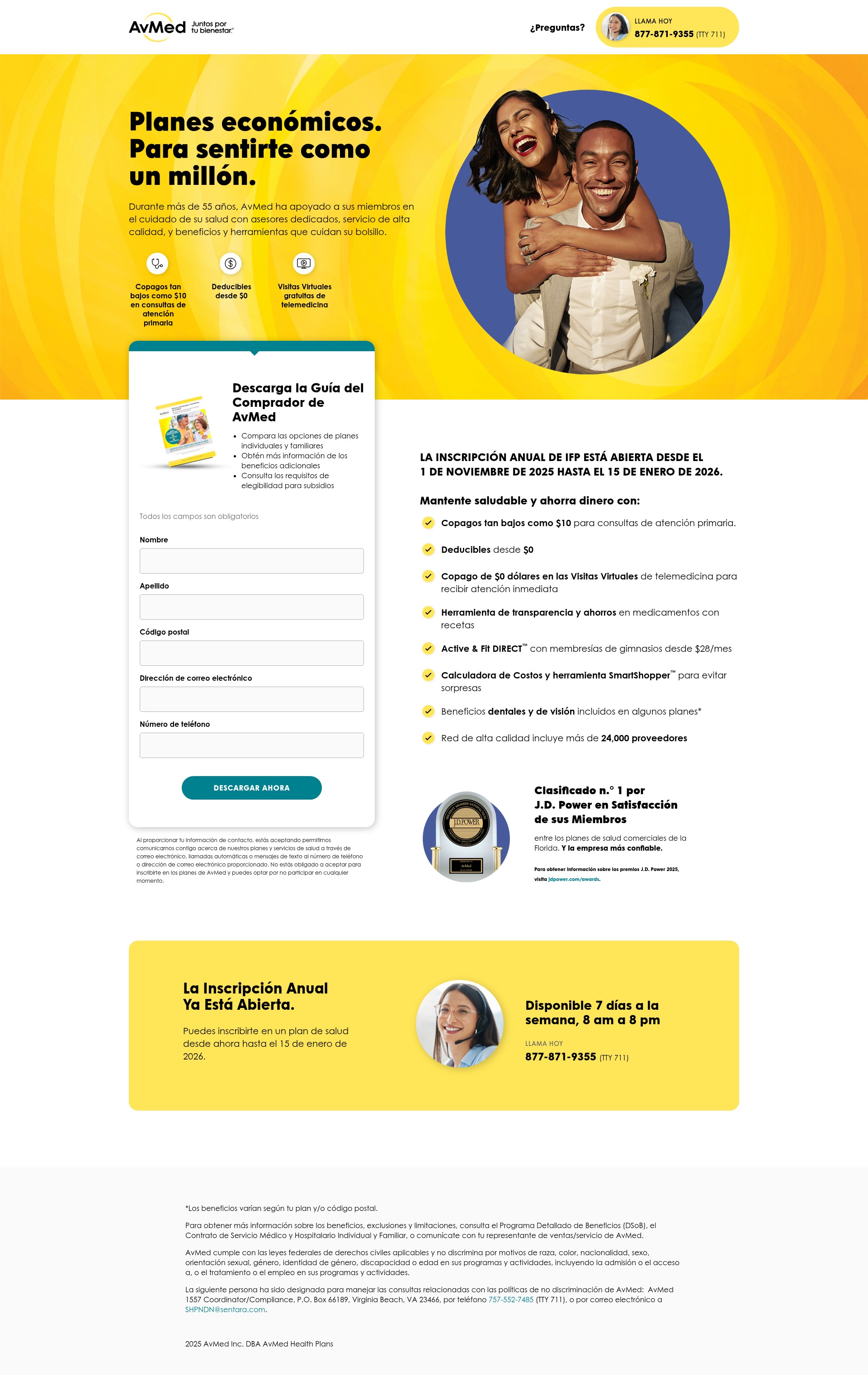 Landing Page