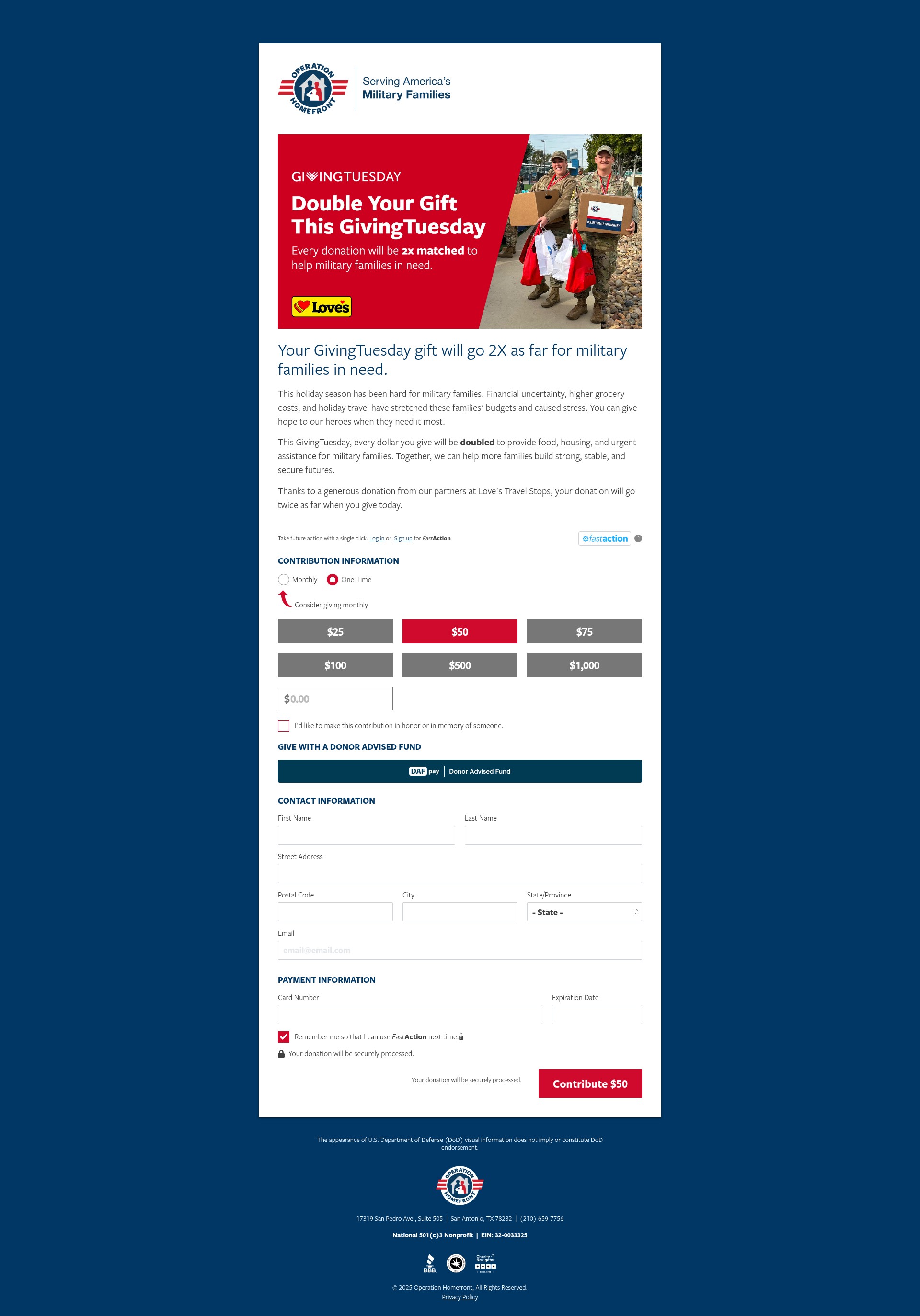 Landing Page