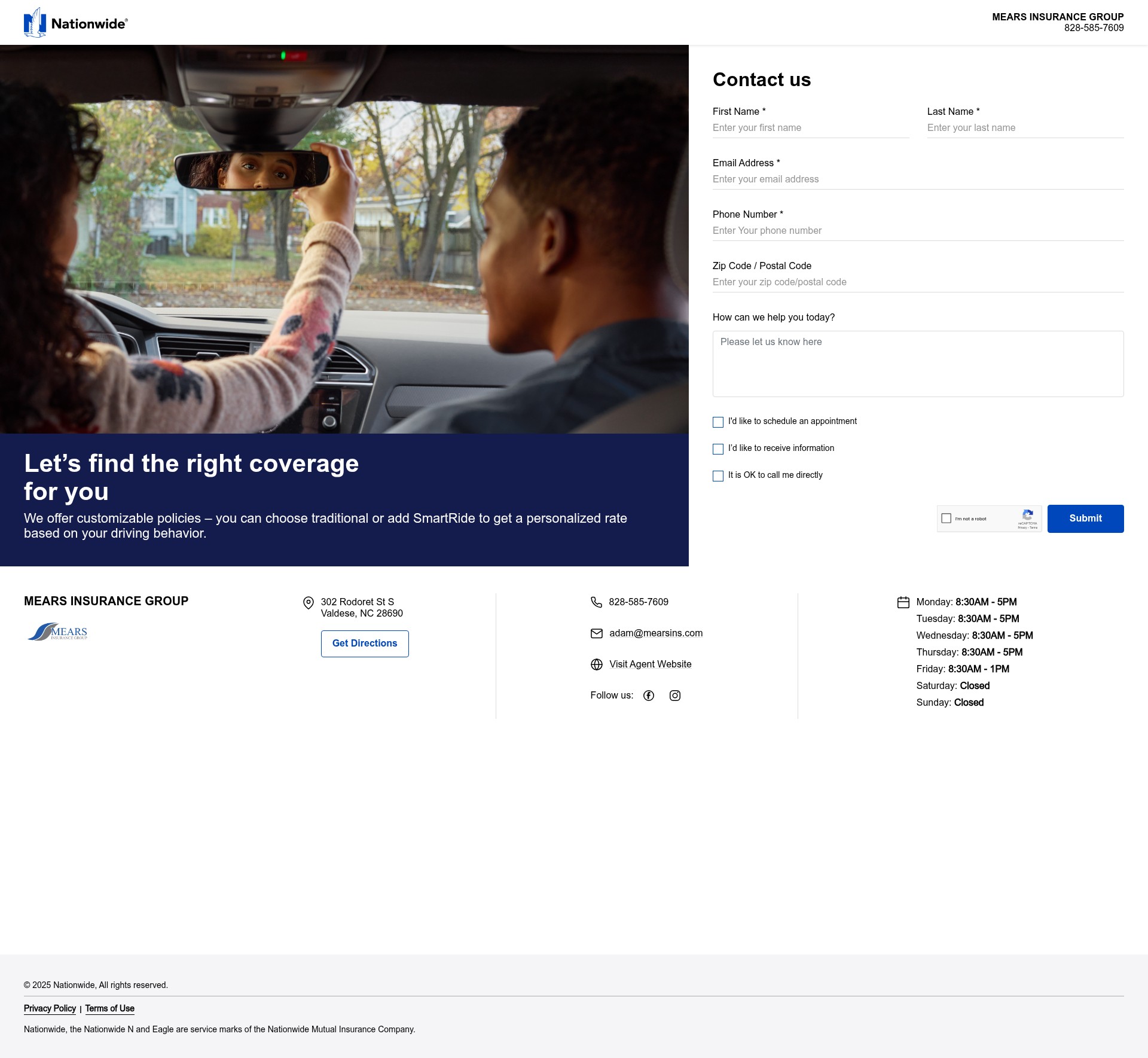 Landing Page