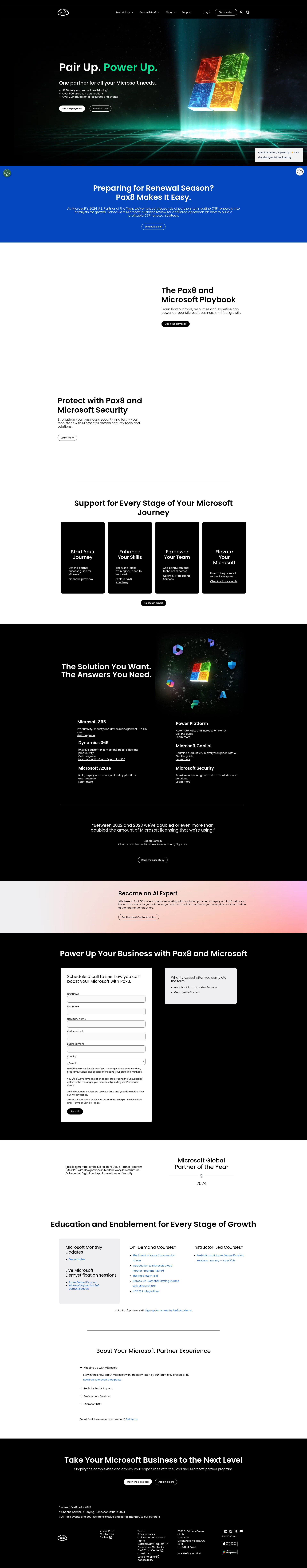 Landing Page