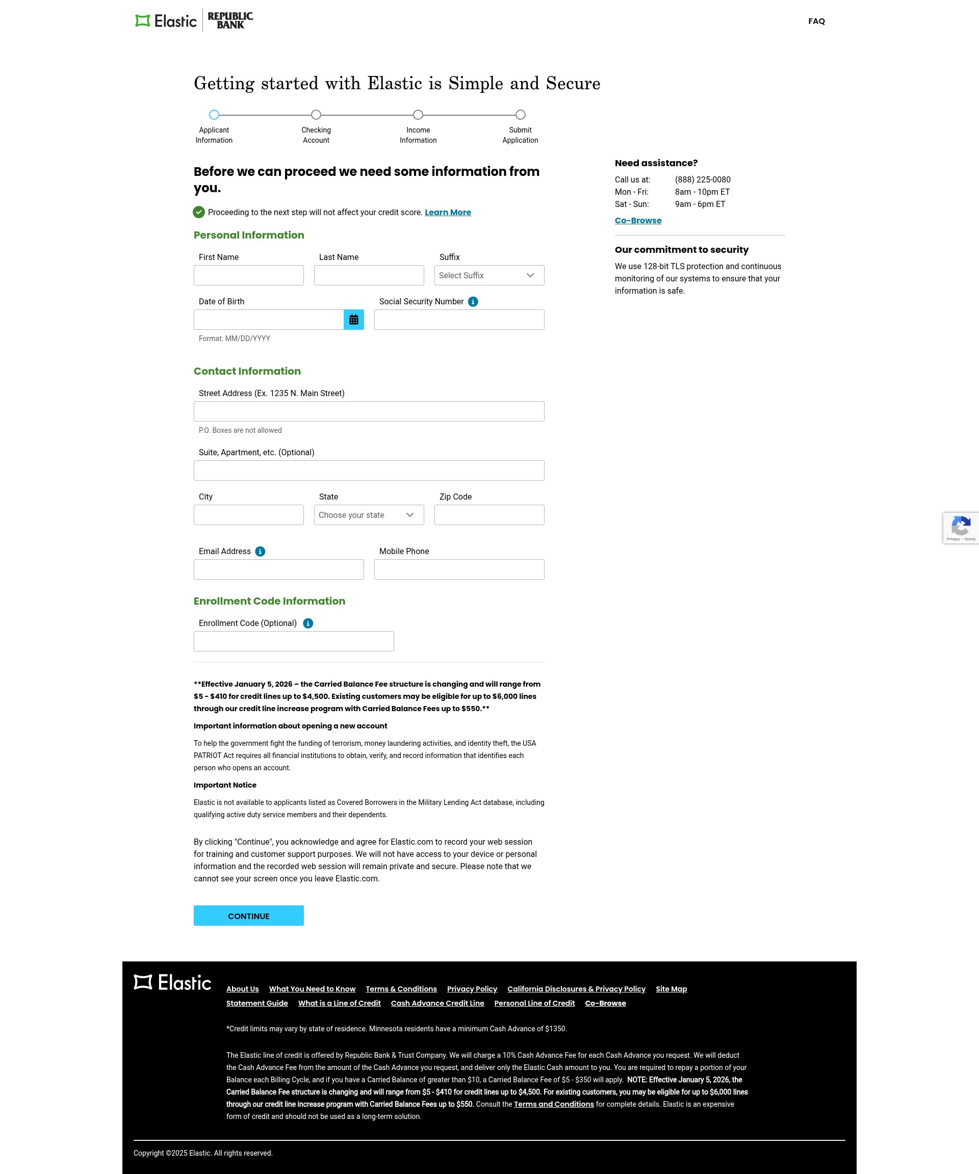 Landing Page