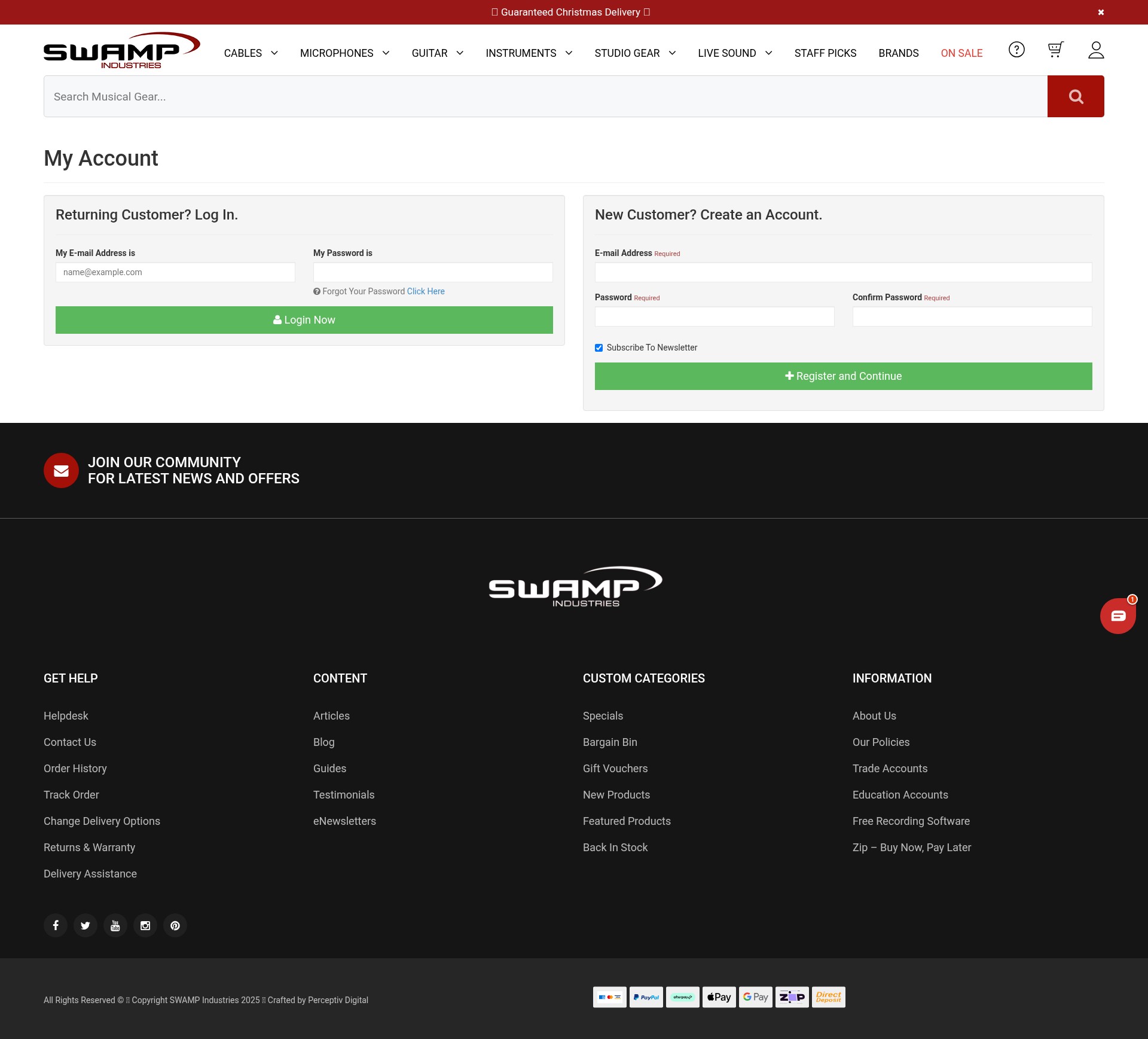 Landing Page