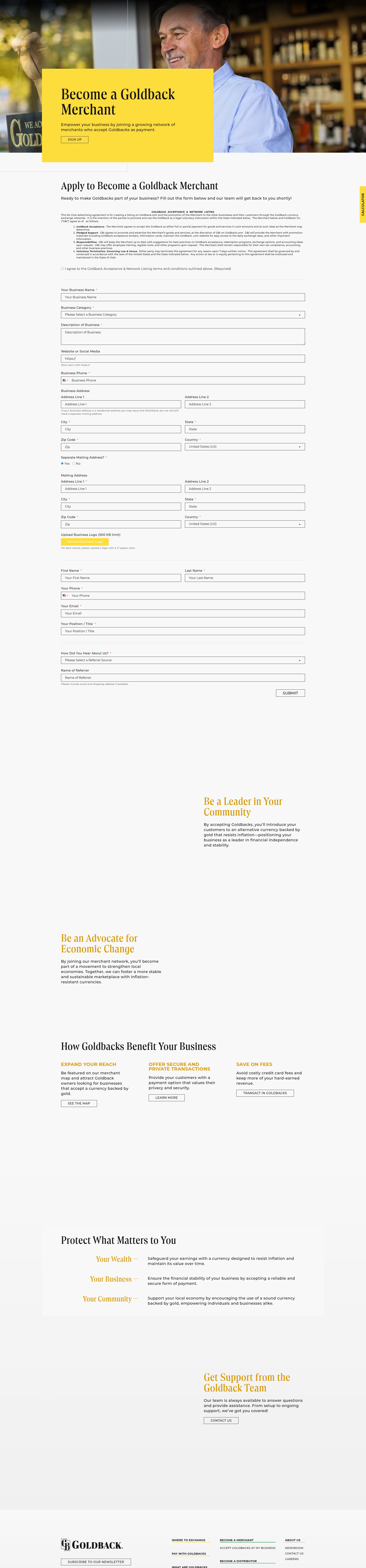 Landing Page