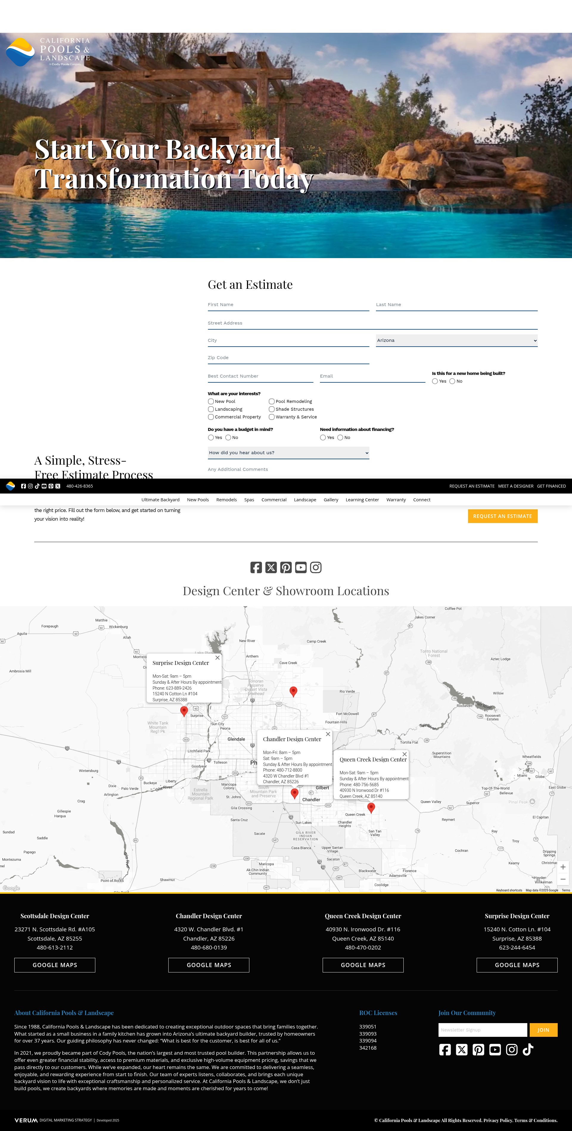 Landing Page