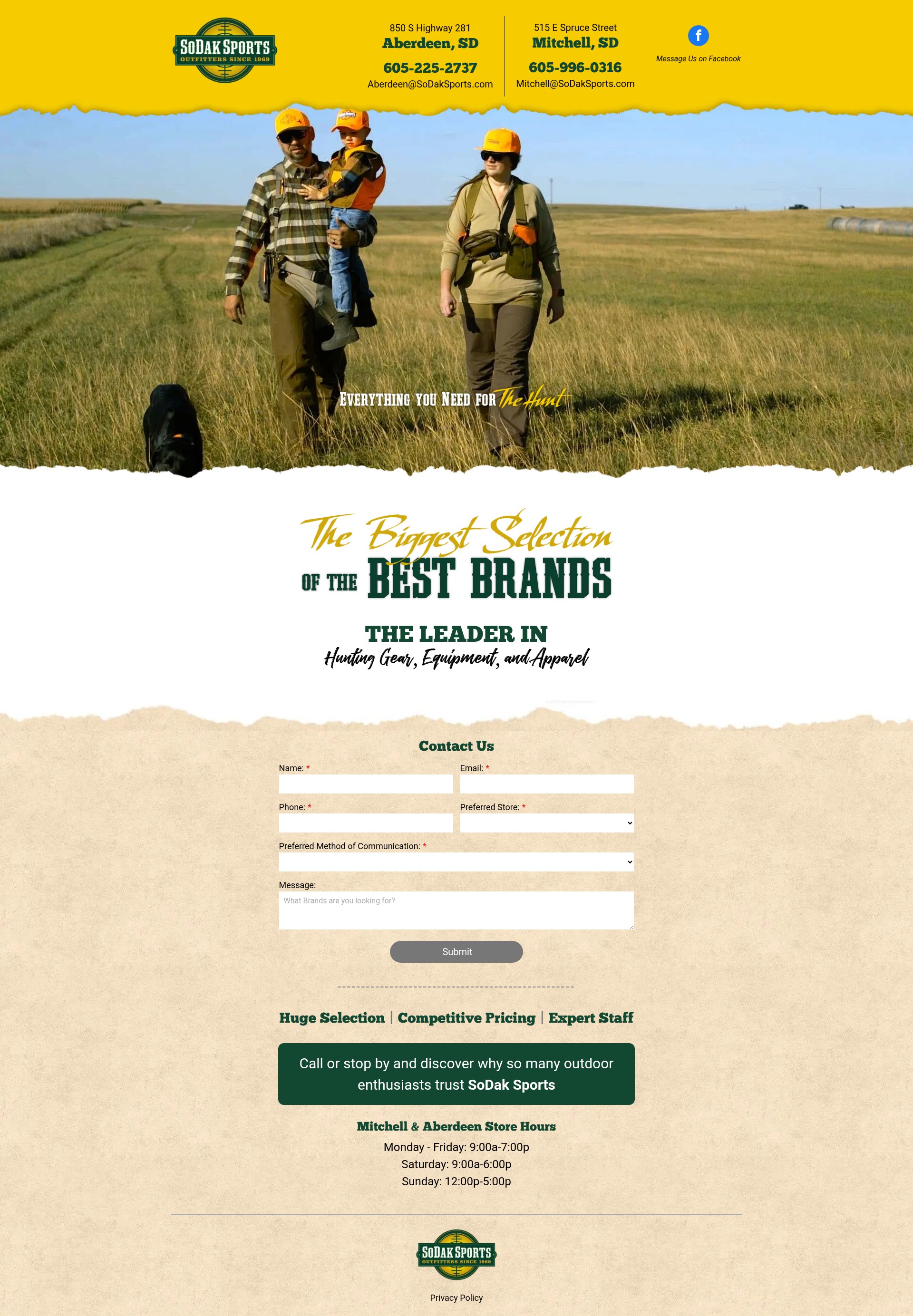 Landing Page
