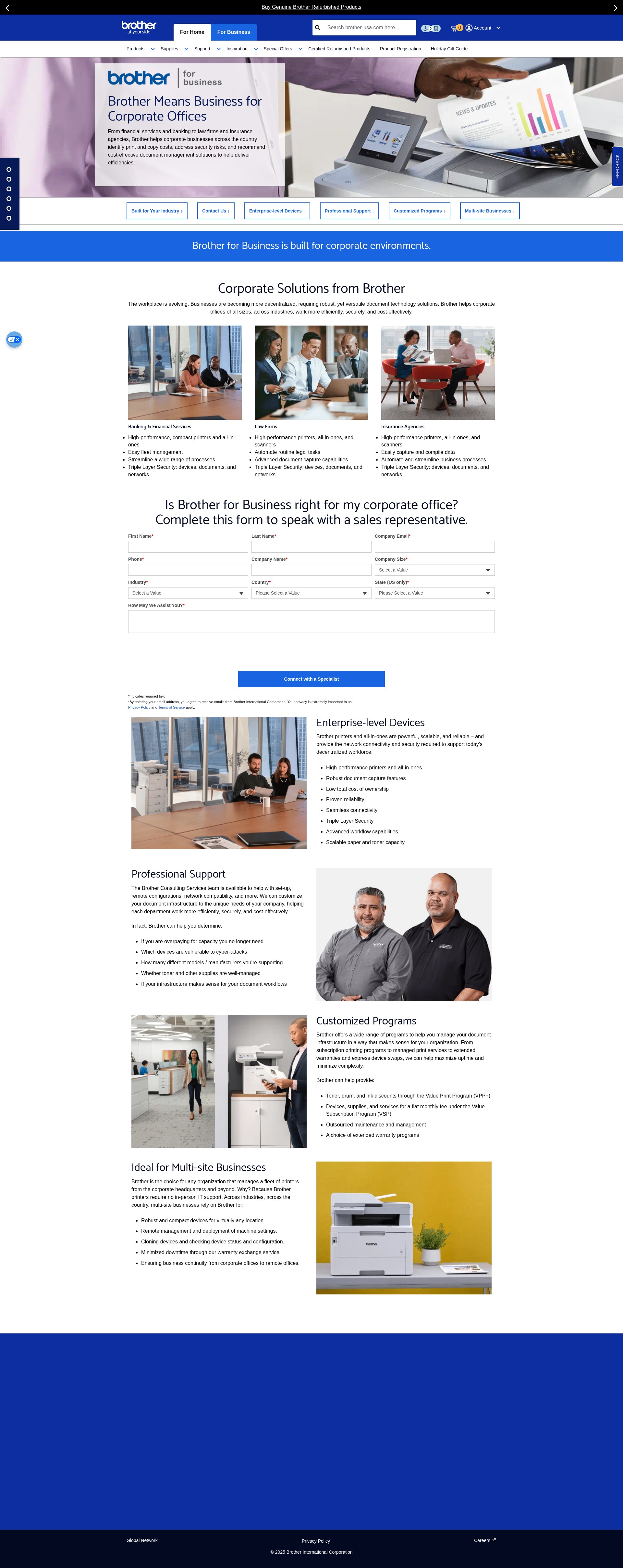 Landing Page