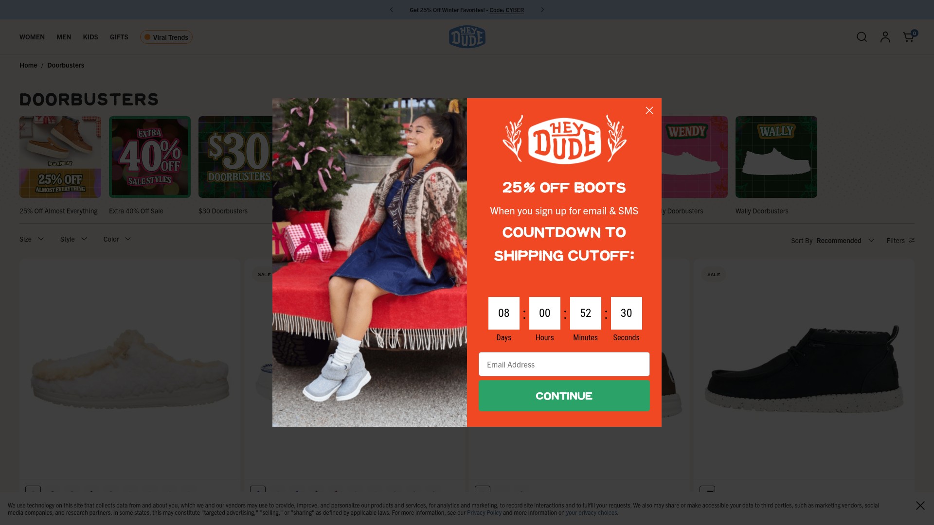 Landing Page
