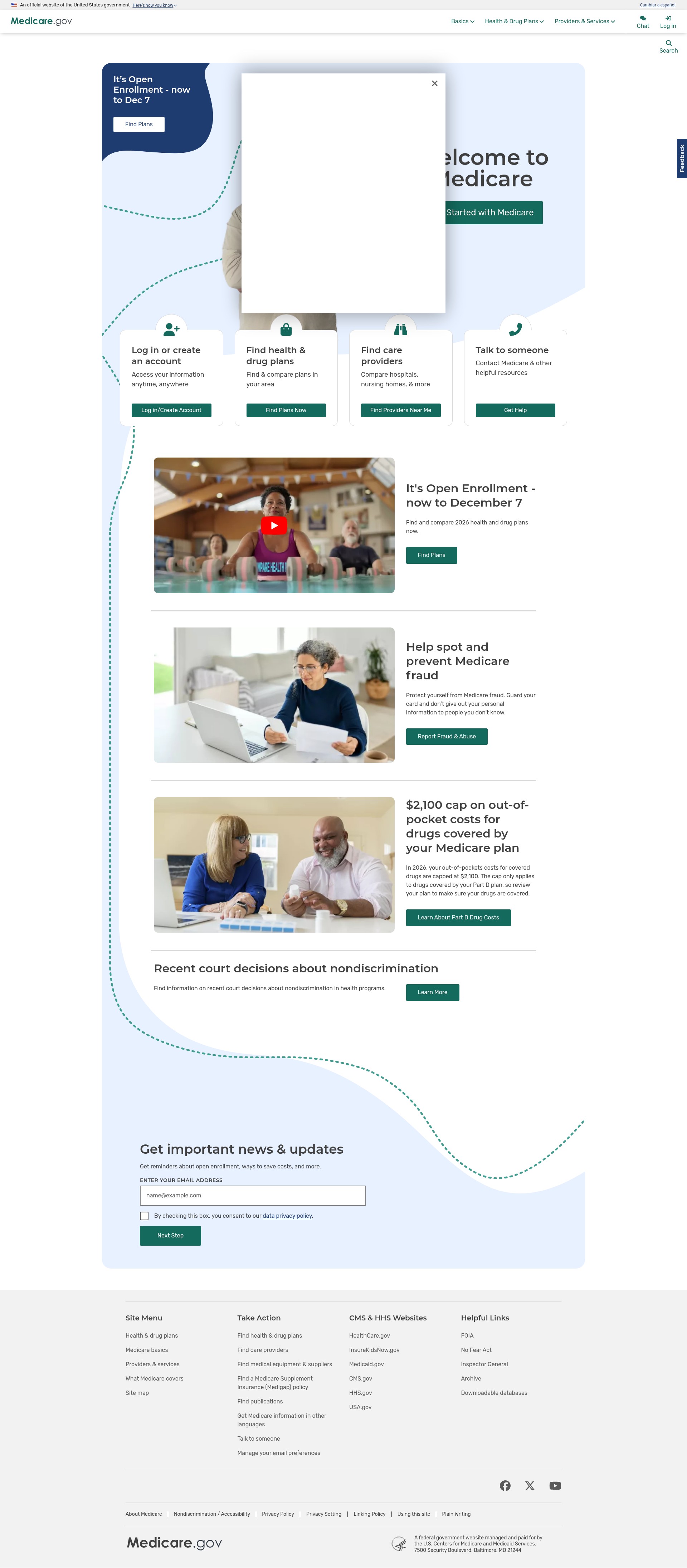 Landing Page