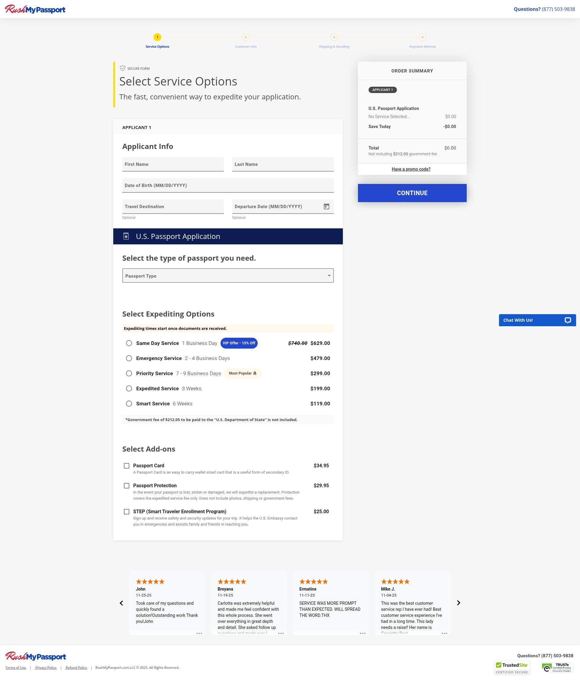 Landing Page