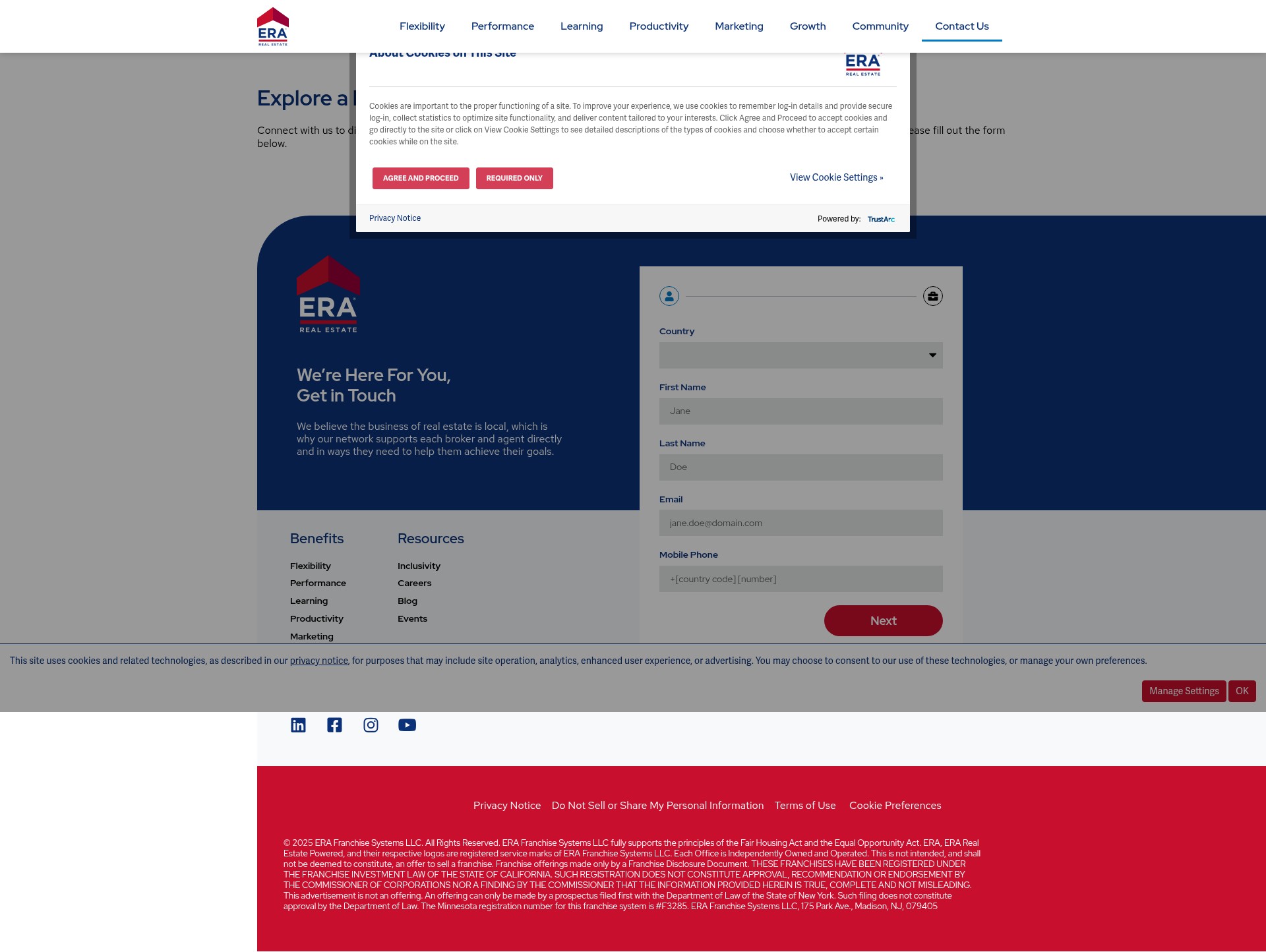 Landing Page