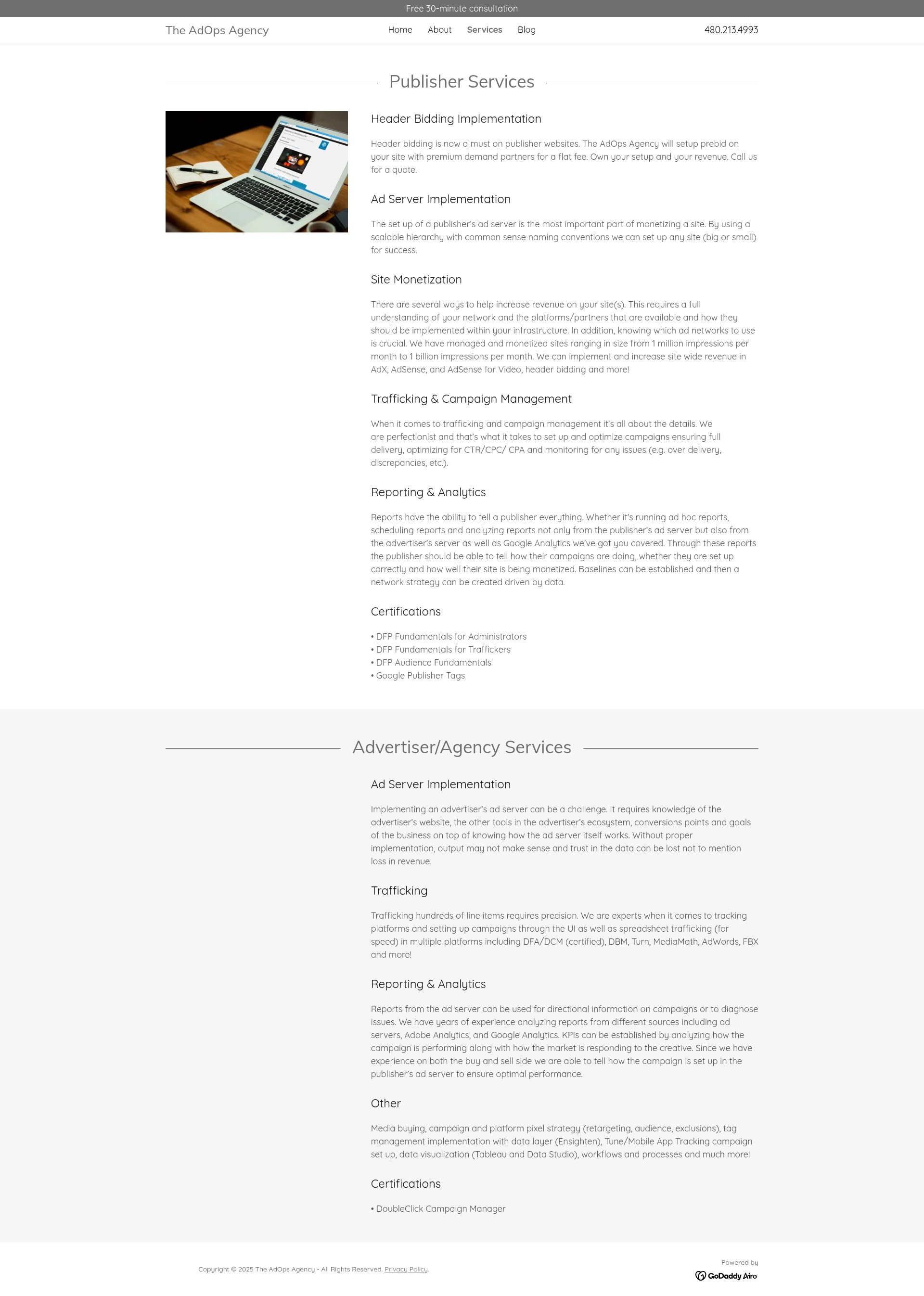 Landing Page
