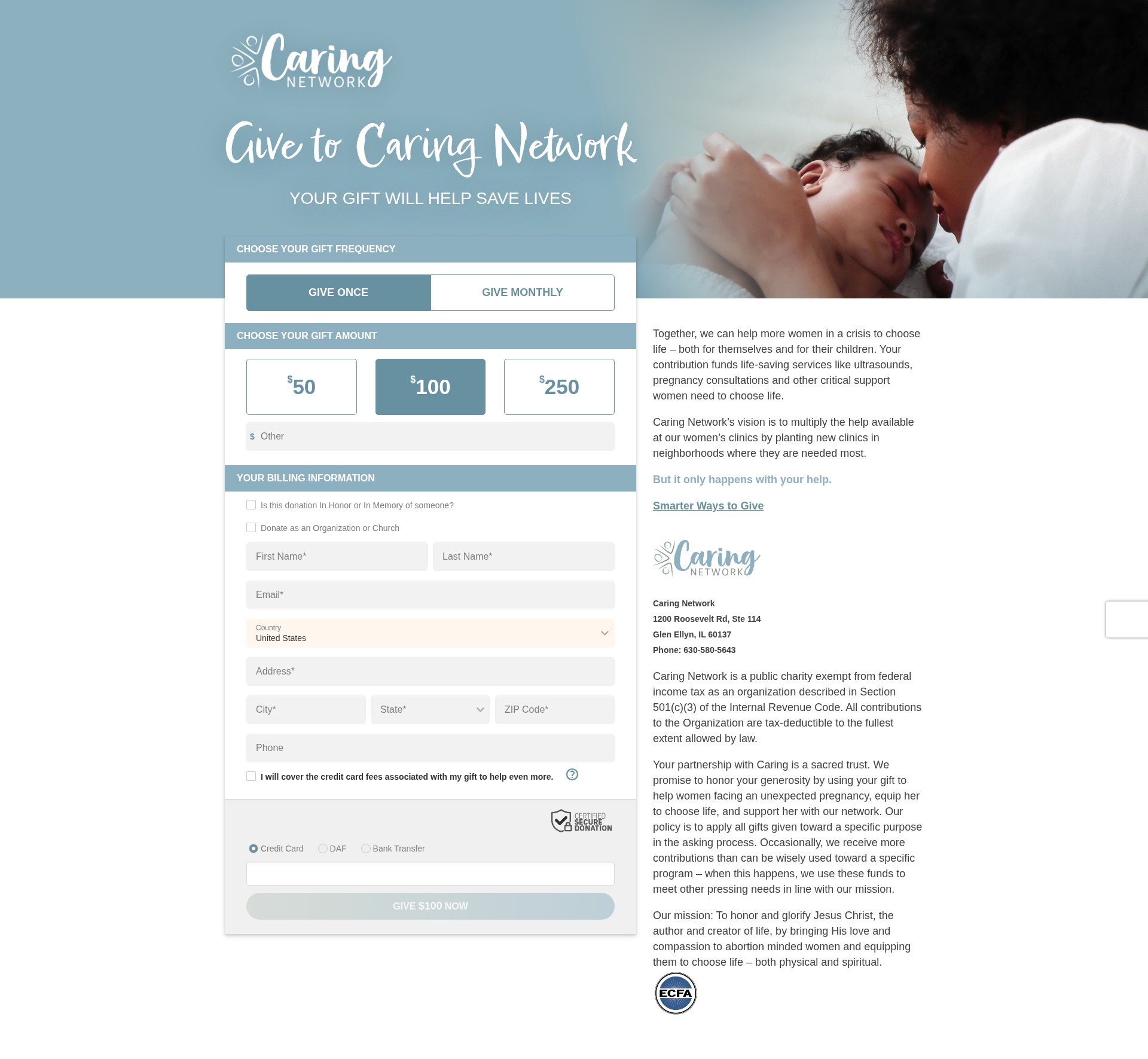 Landing Page