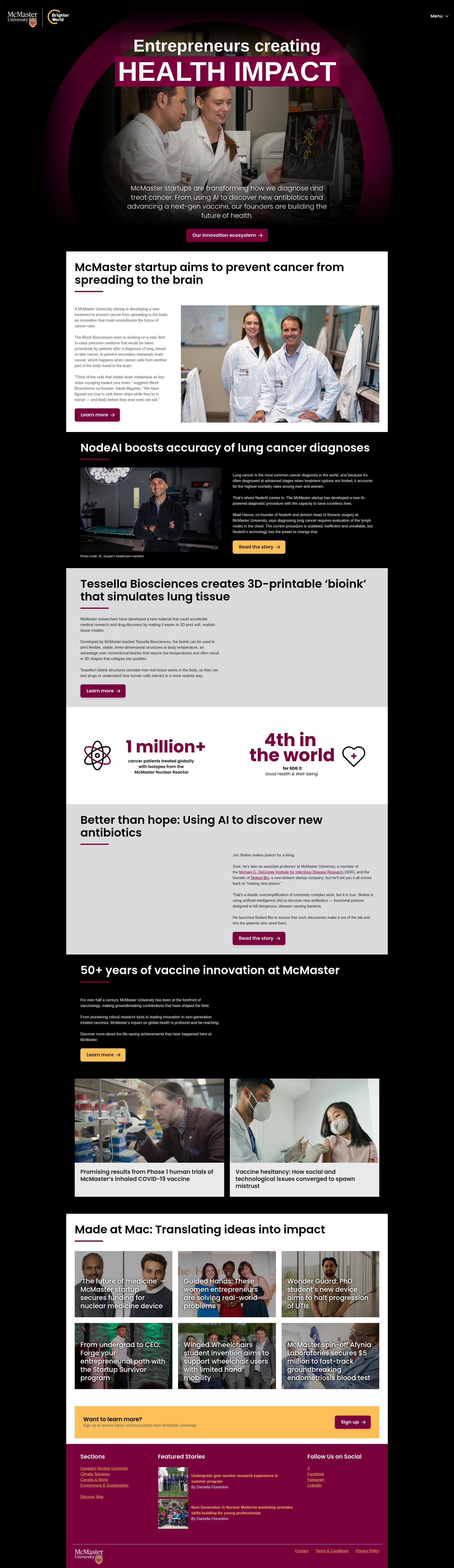 Landing Page