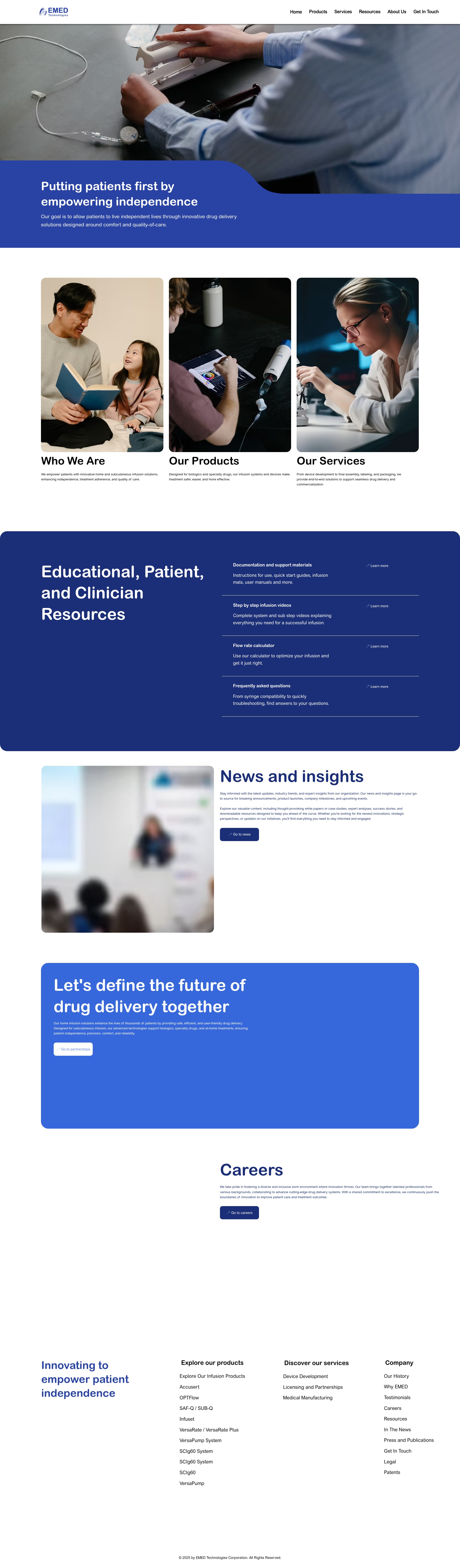Landing Page