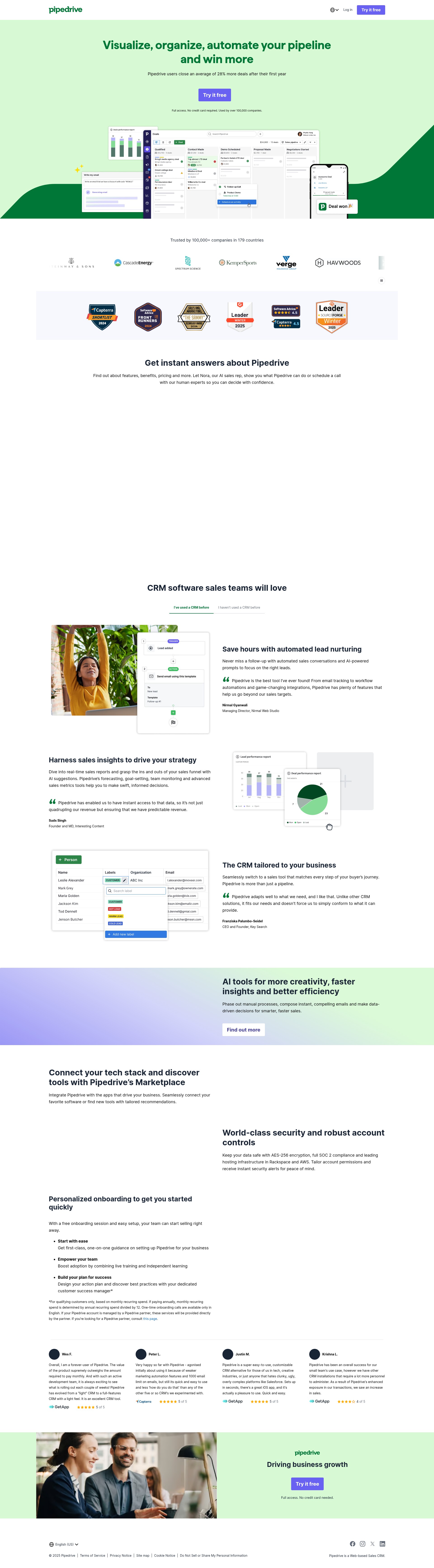Landing Page