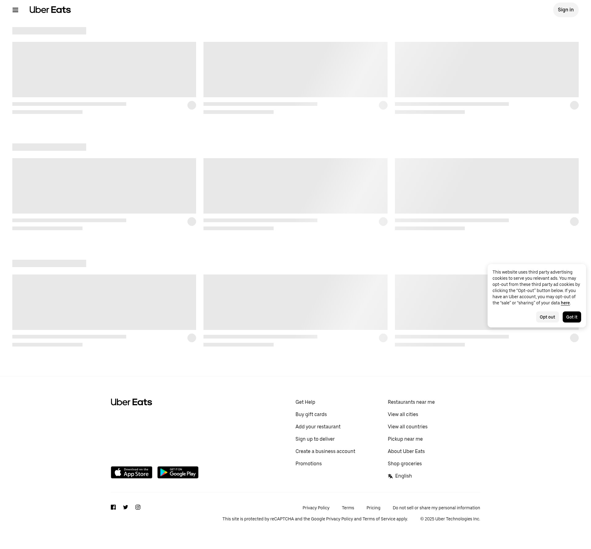 Landing Page