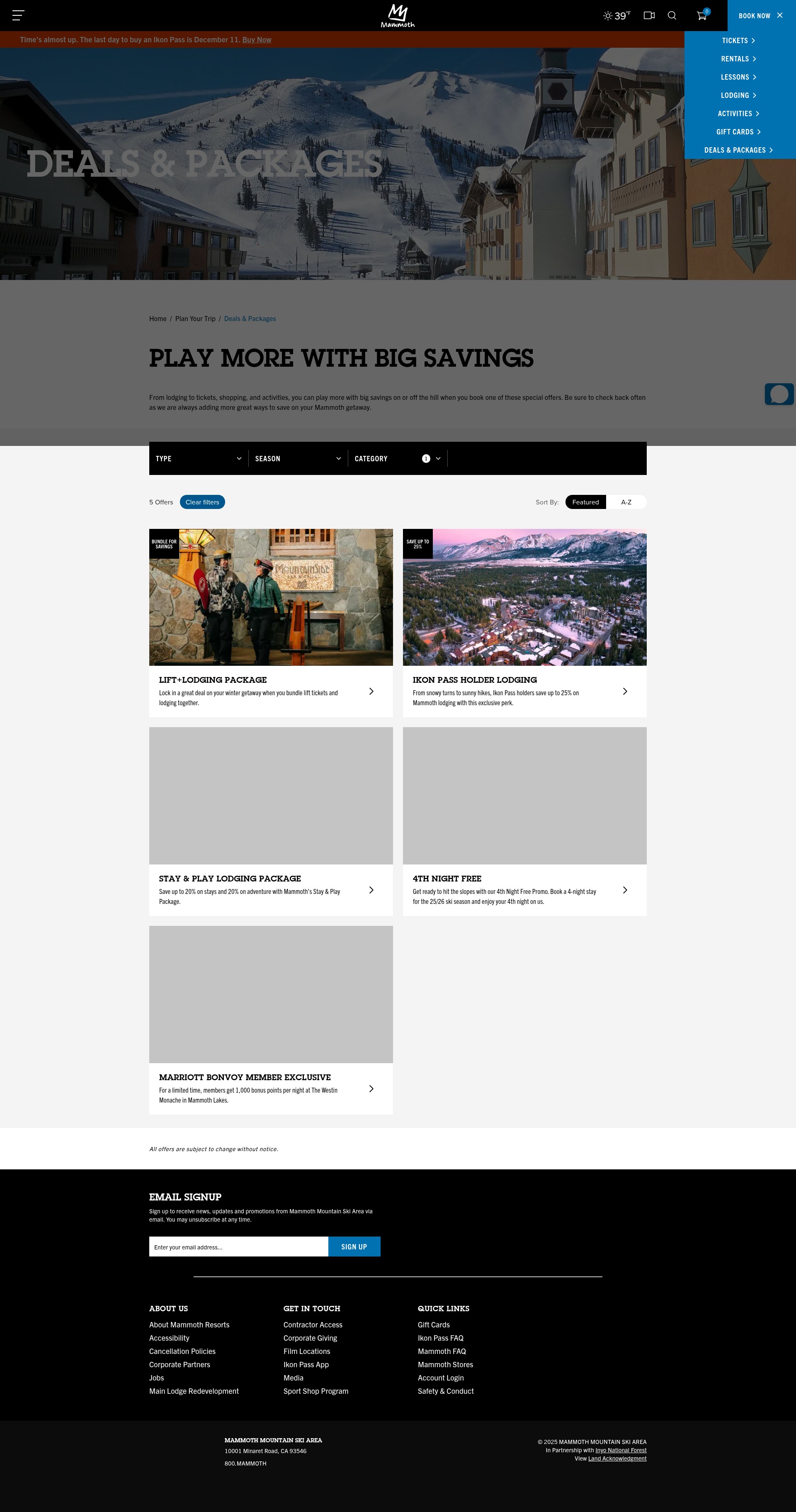 Landing Page